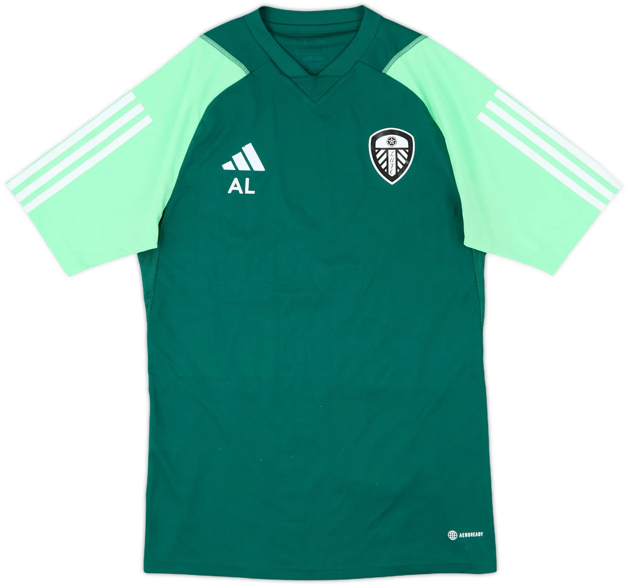 2022-23 Leeds United adidas Staff Issue Training Shirt AL - 8/10 - (S)