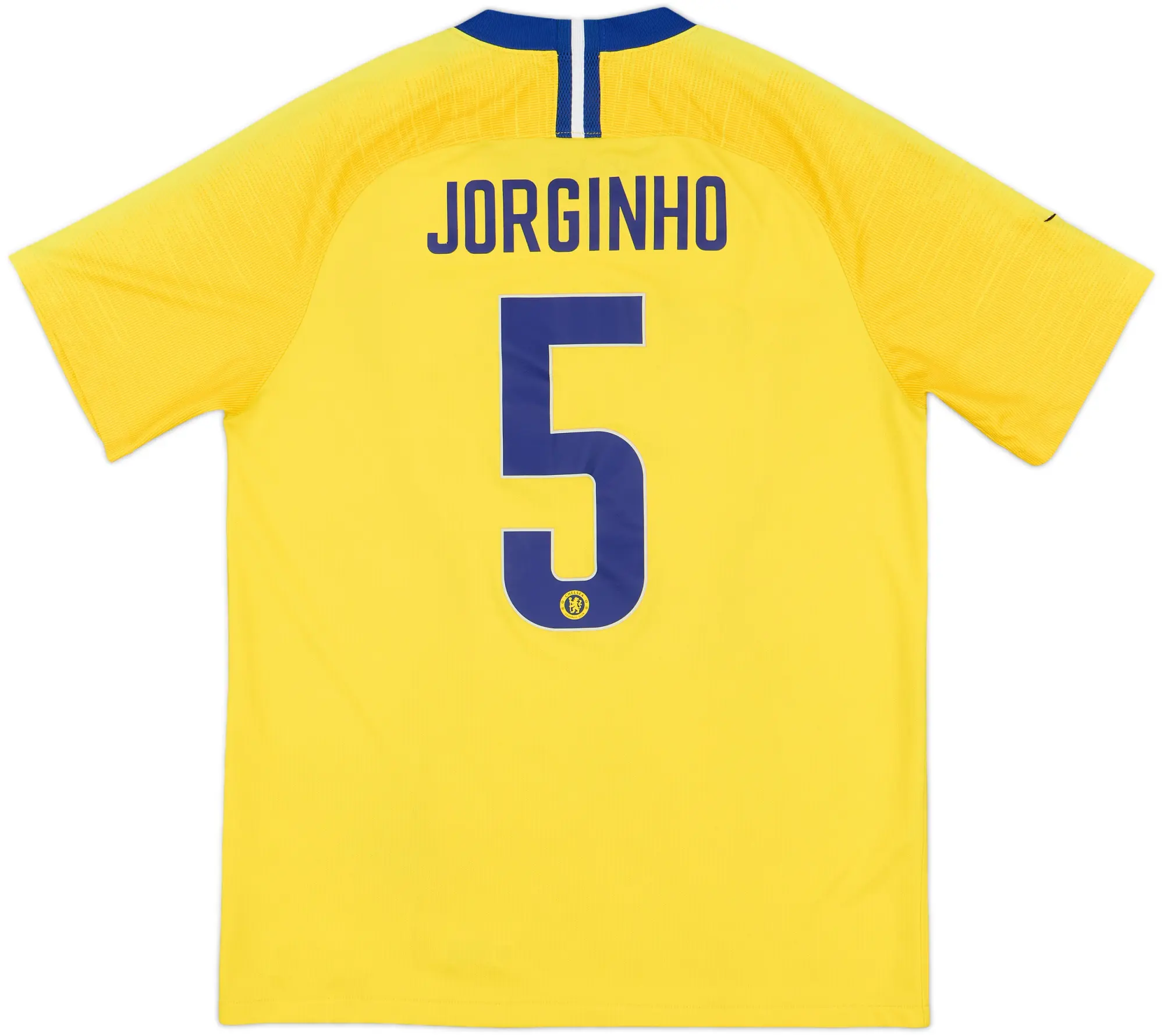 2018-19 Chelsea Away Shirt Jorginho #5 - 5/10 - (L)