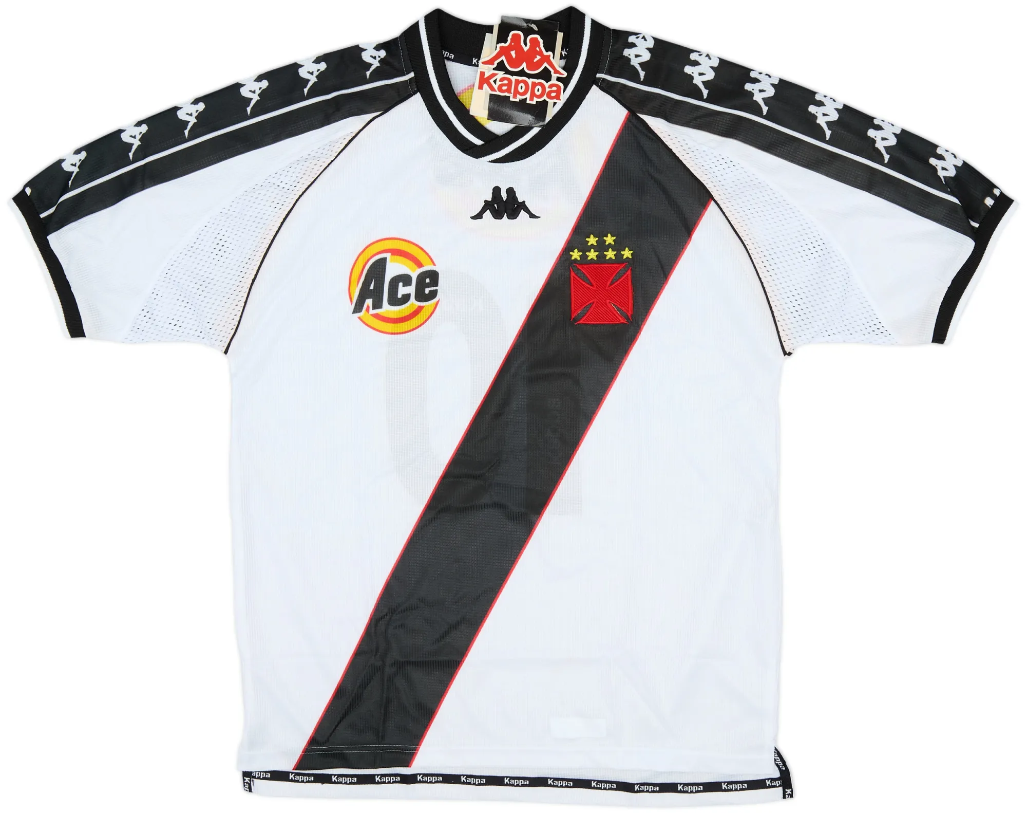 Kappa Vasco da Gama Mens SS Away Shirt 2000/01