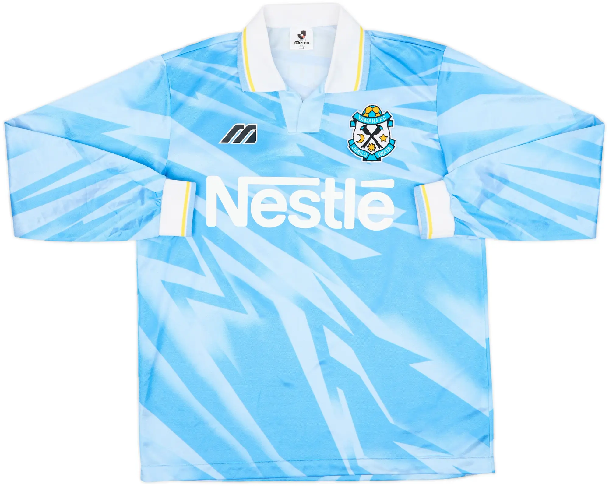 1994-95 Jubilo Iwata Home L/S Shirt - 9/10 - (L)