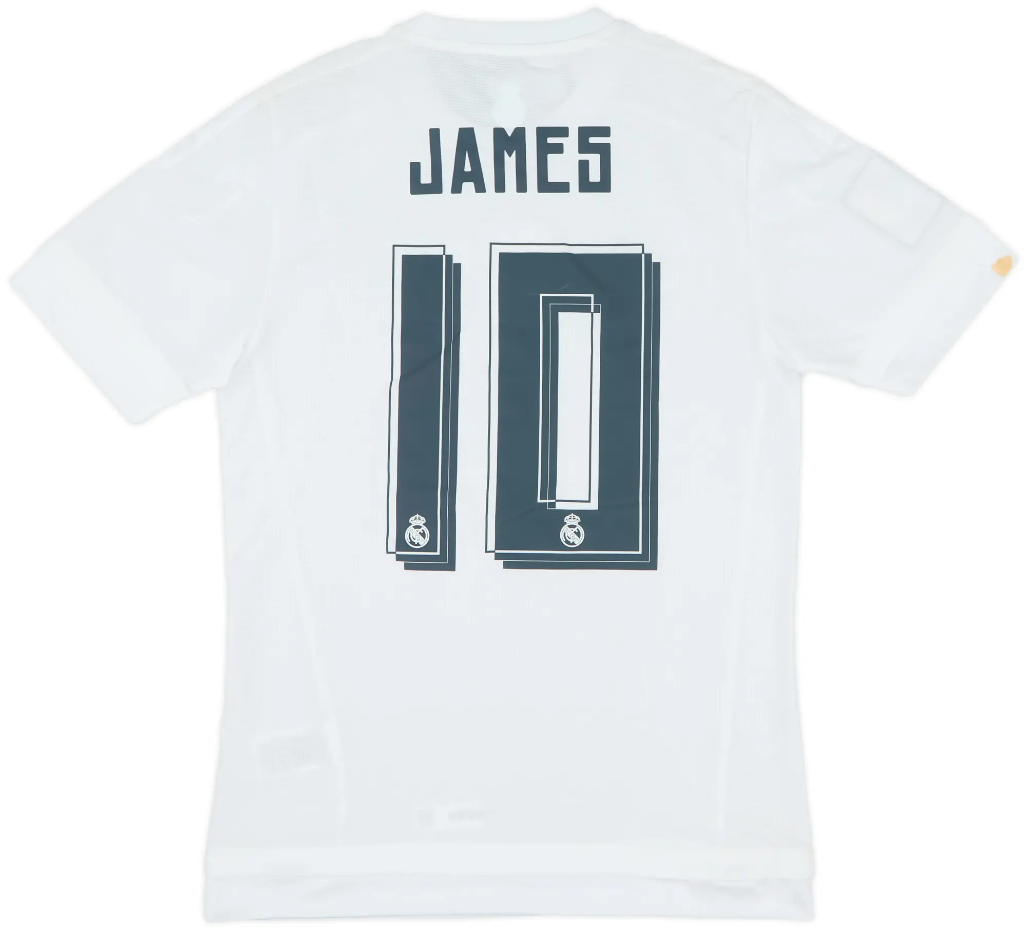 2015-16 Real Madrid Home Shirt James #10 (S)