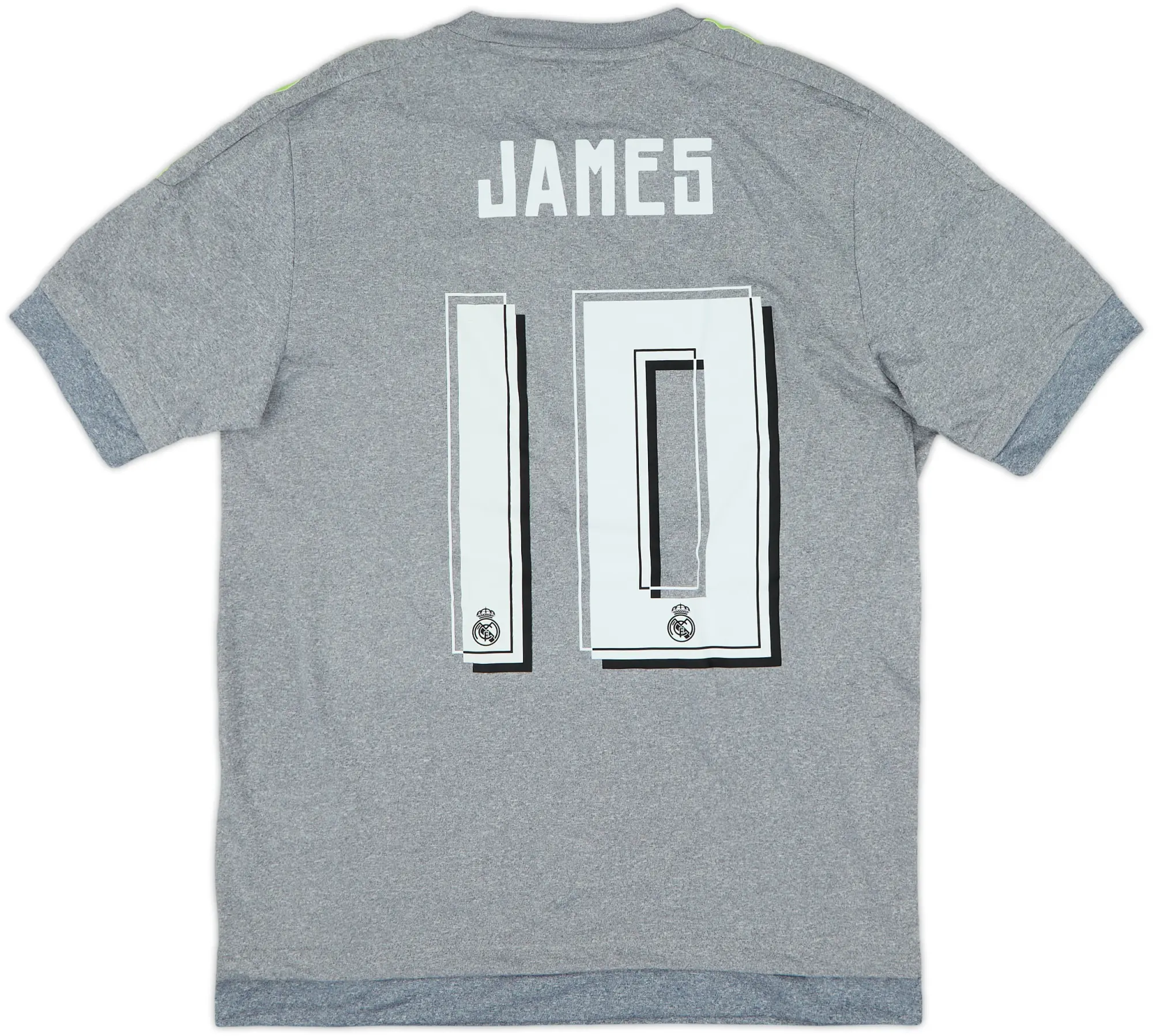 2015-16 Real Madrid Away Shirt James #10 (S)