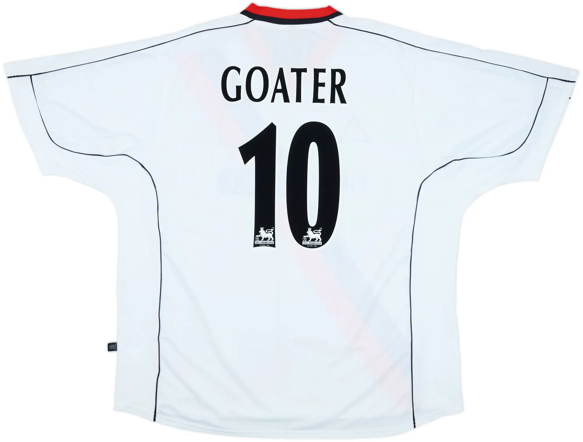 2002-03 Manchester City Away Shirt Goater #10 (XXL)