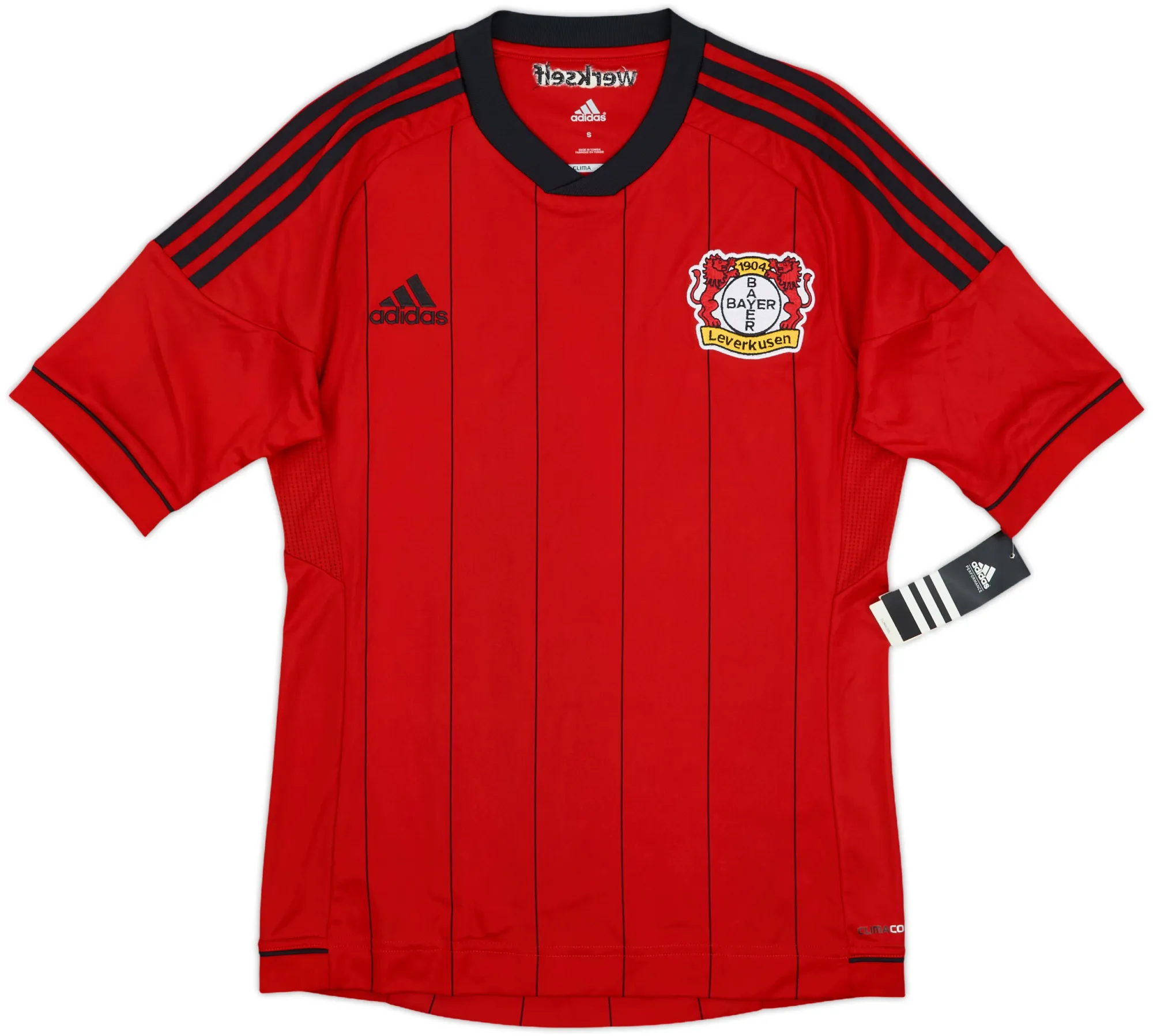 adidas Bayer Leverkusen Mens SS Away Shirt 2013/14