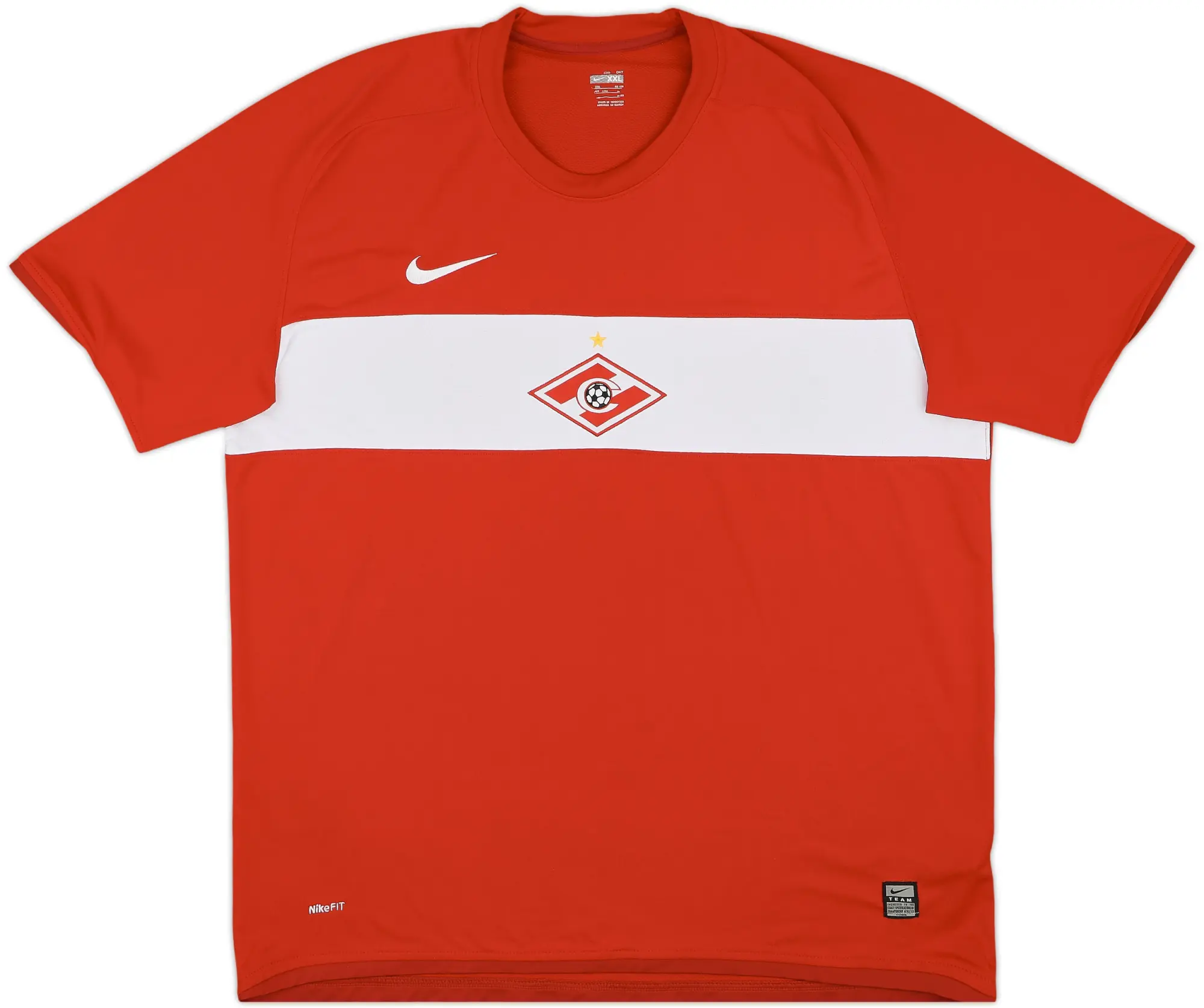 2009 Spartak Moscow Home Shirt - 9/10 - (XXL)