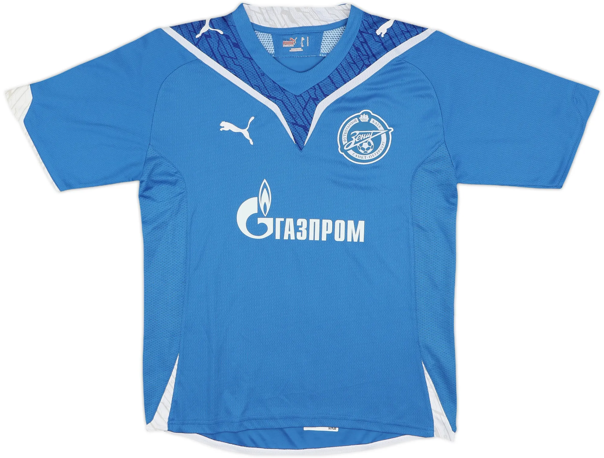 Puma Zenit Saint Petersburg Mens SS Home European Shirt 2009/10