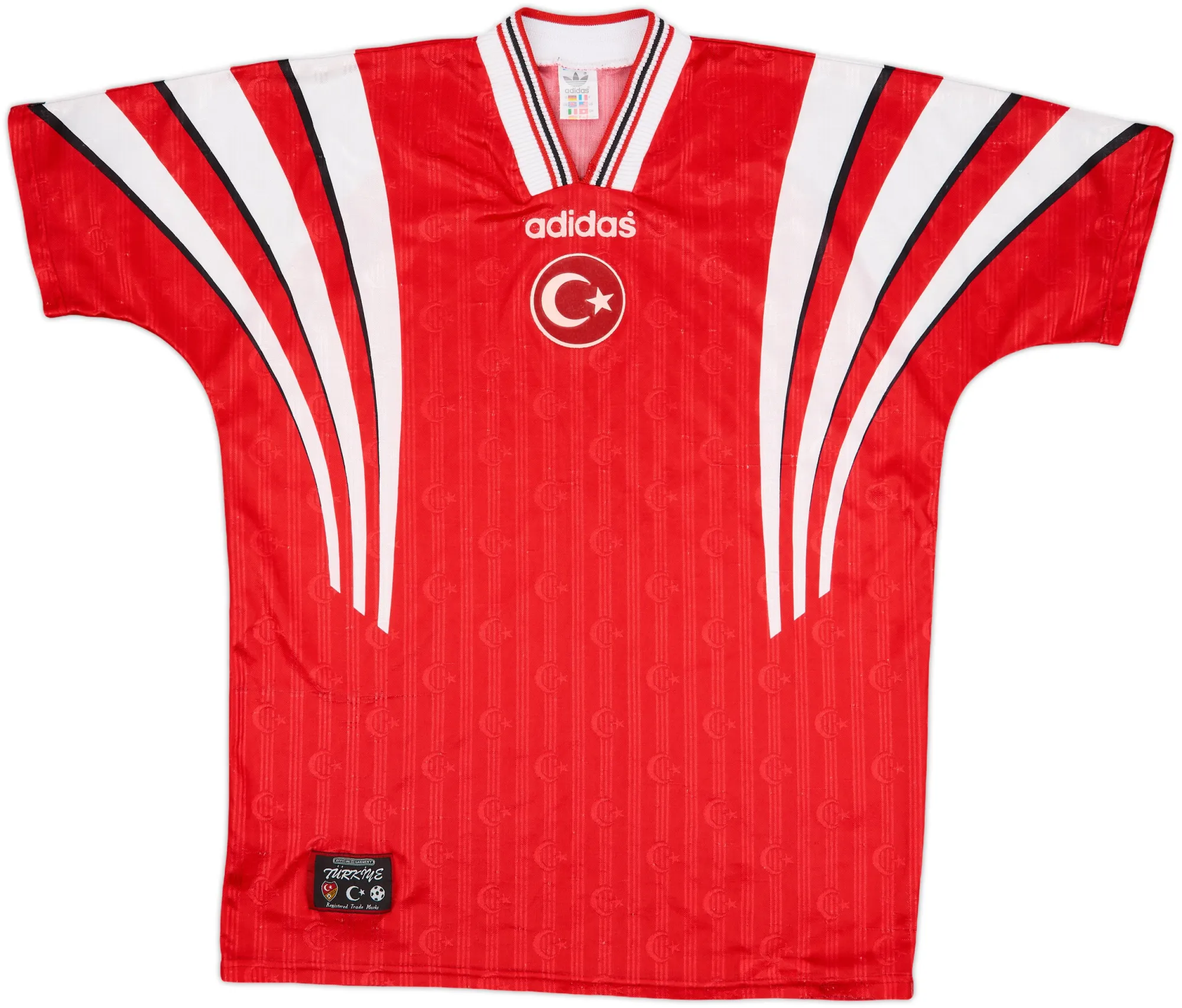 adidas Turkey Mens SS Home Shirt 1996