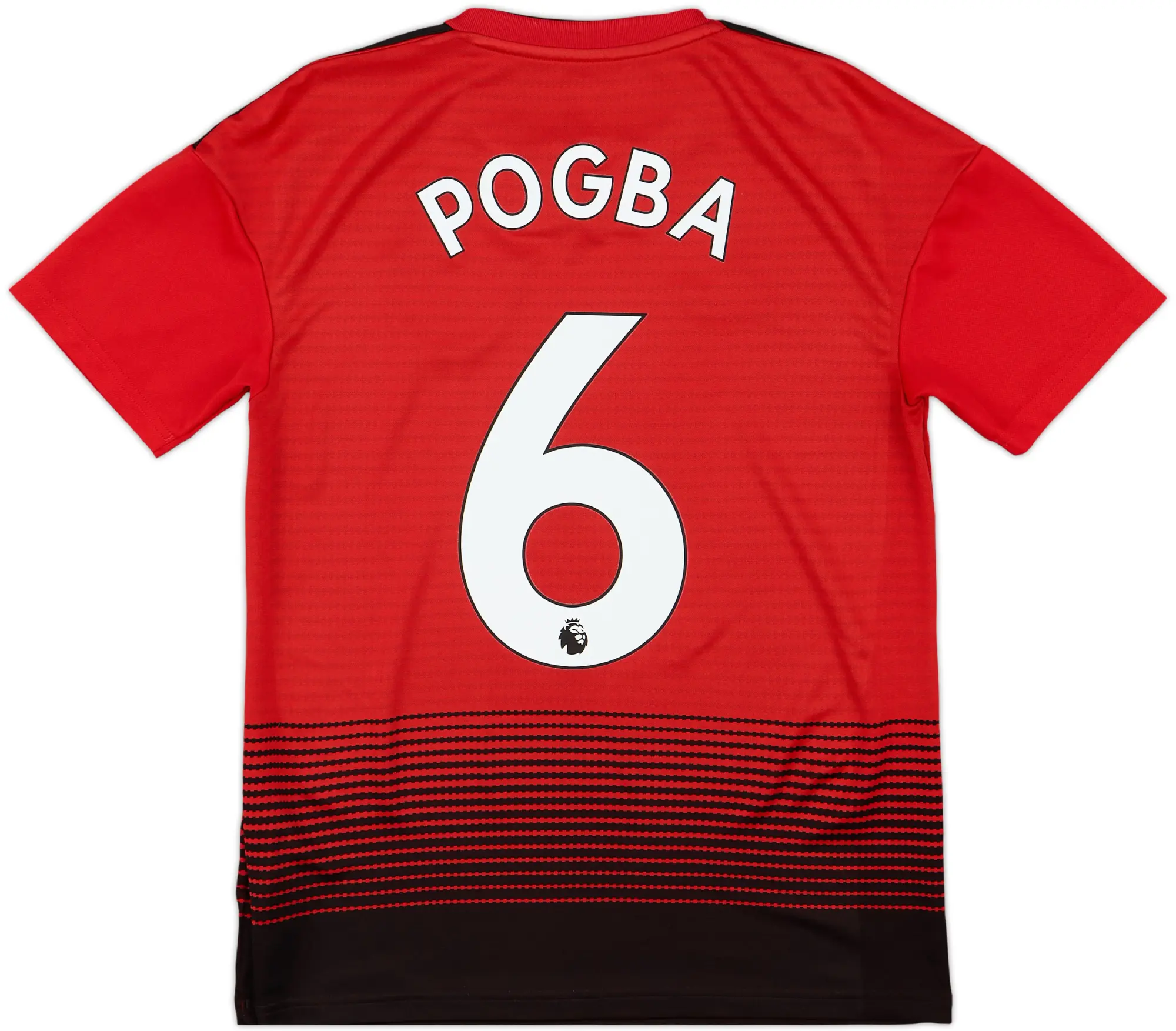 2018-19 Manchester United Home Shirt Pogba #6 - 8/10 - (XS)
