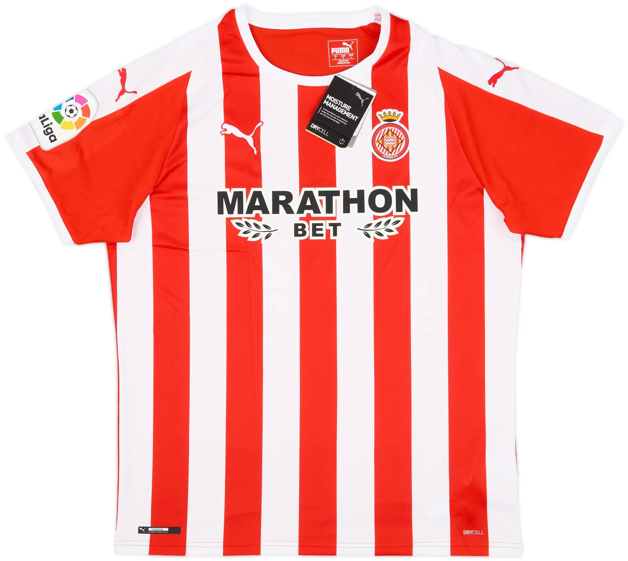 2019-20 Girona Home Shirt (L)