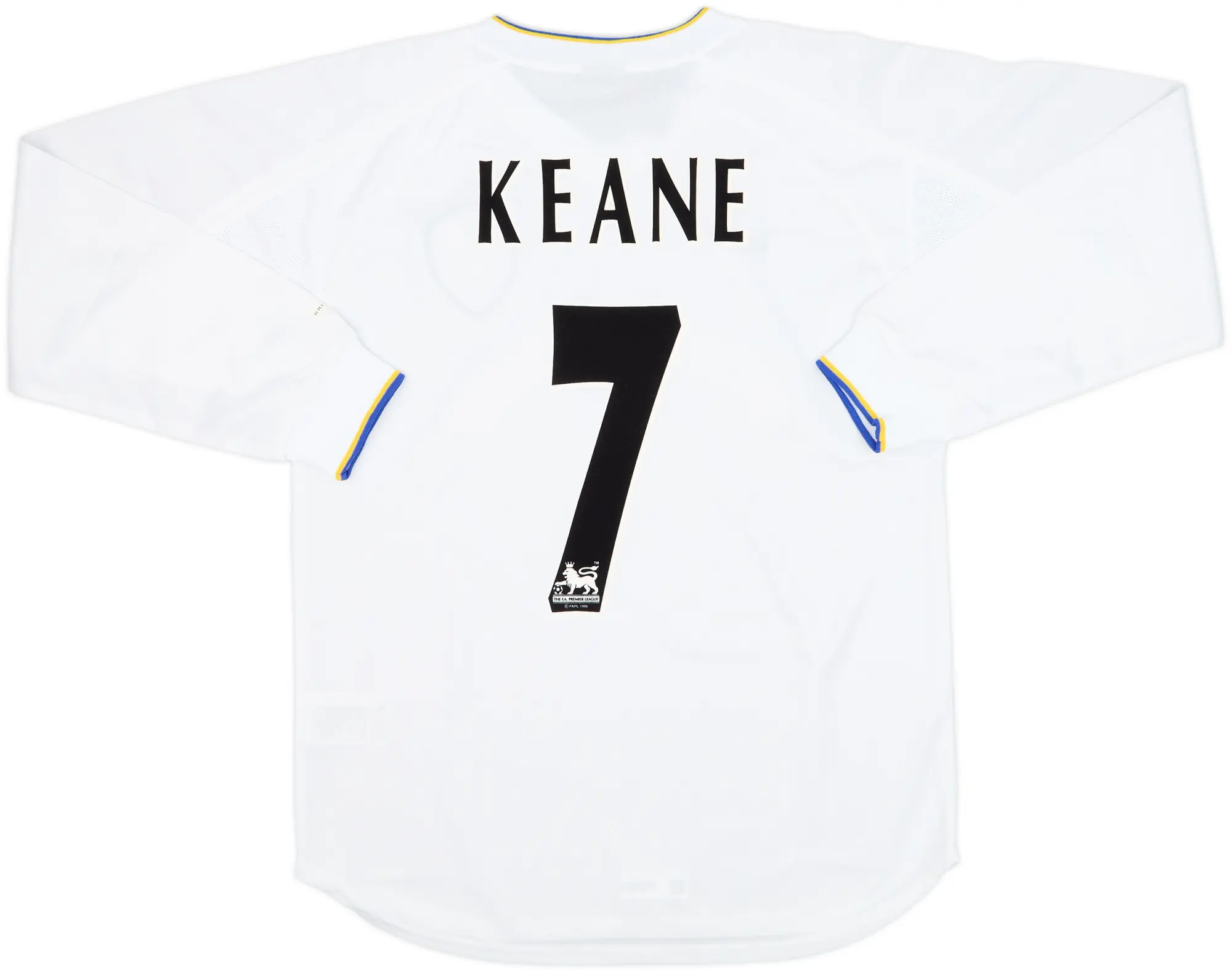 2000-02 Leeds United Home L/S Shirt Keane #7 (S)