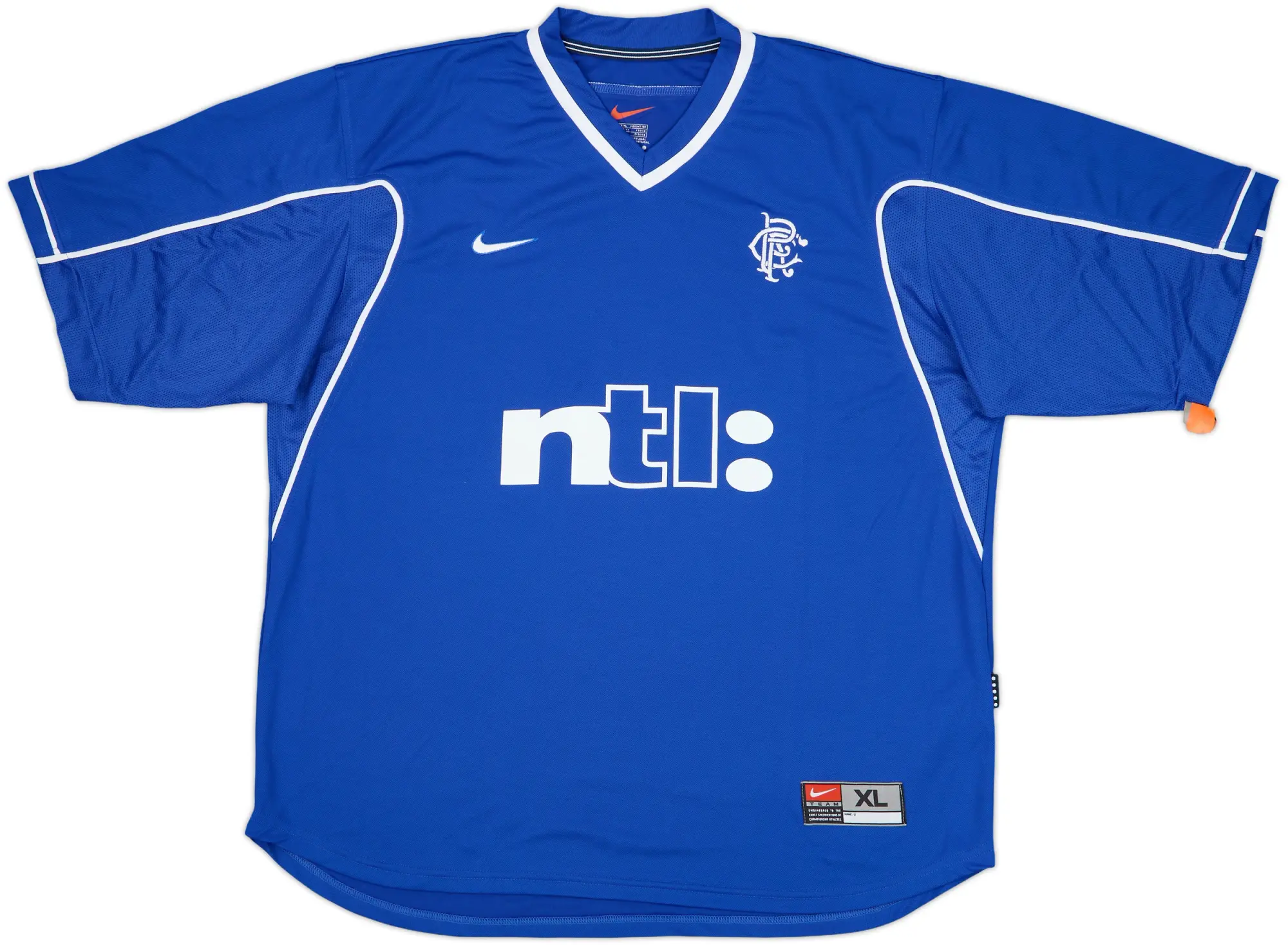Nike Rangers Mens SS Home Shirt 1999/01