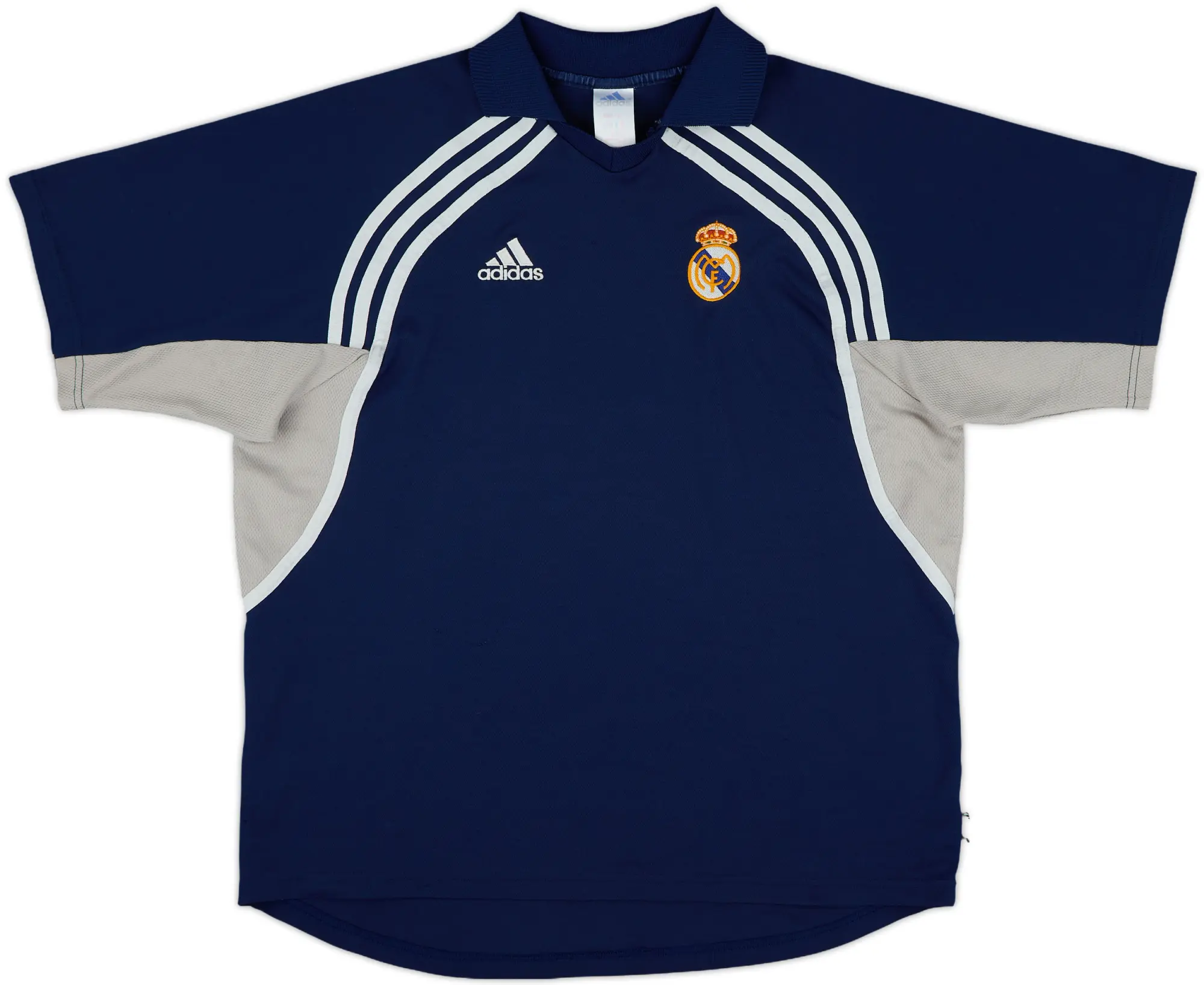 2000-01 Real Madrid adidas Training Shirt - 8/10 - (L)