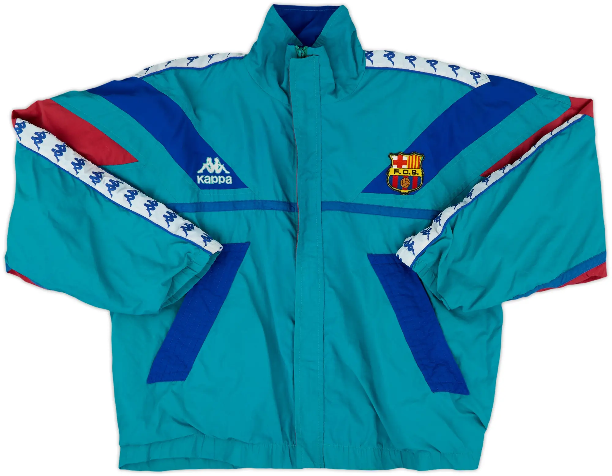 1992-95 Barcelona Kappa Track Jacket - 8/10 - (XS)