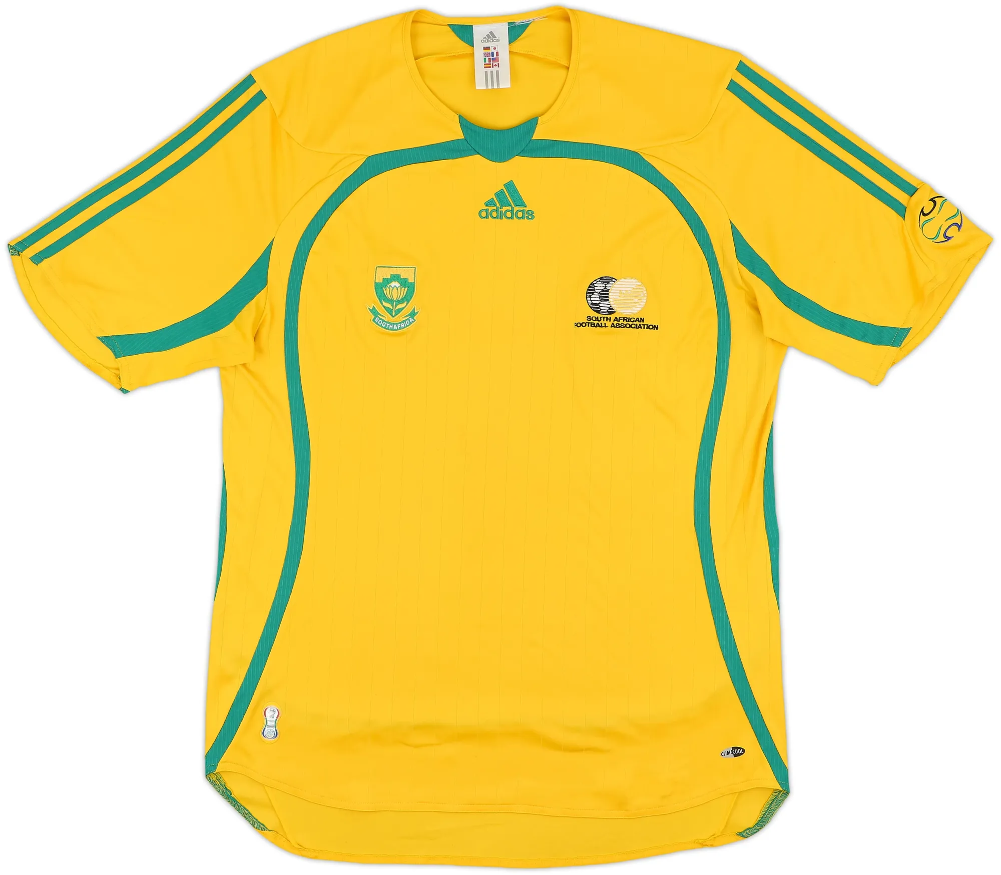 adidas South Africa Mens SS Home Shirt 2006