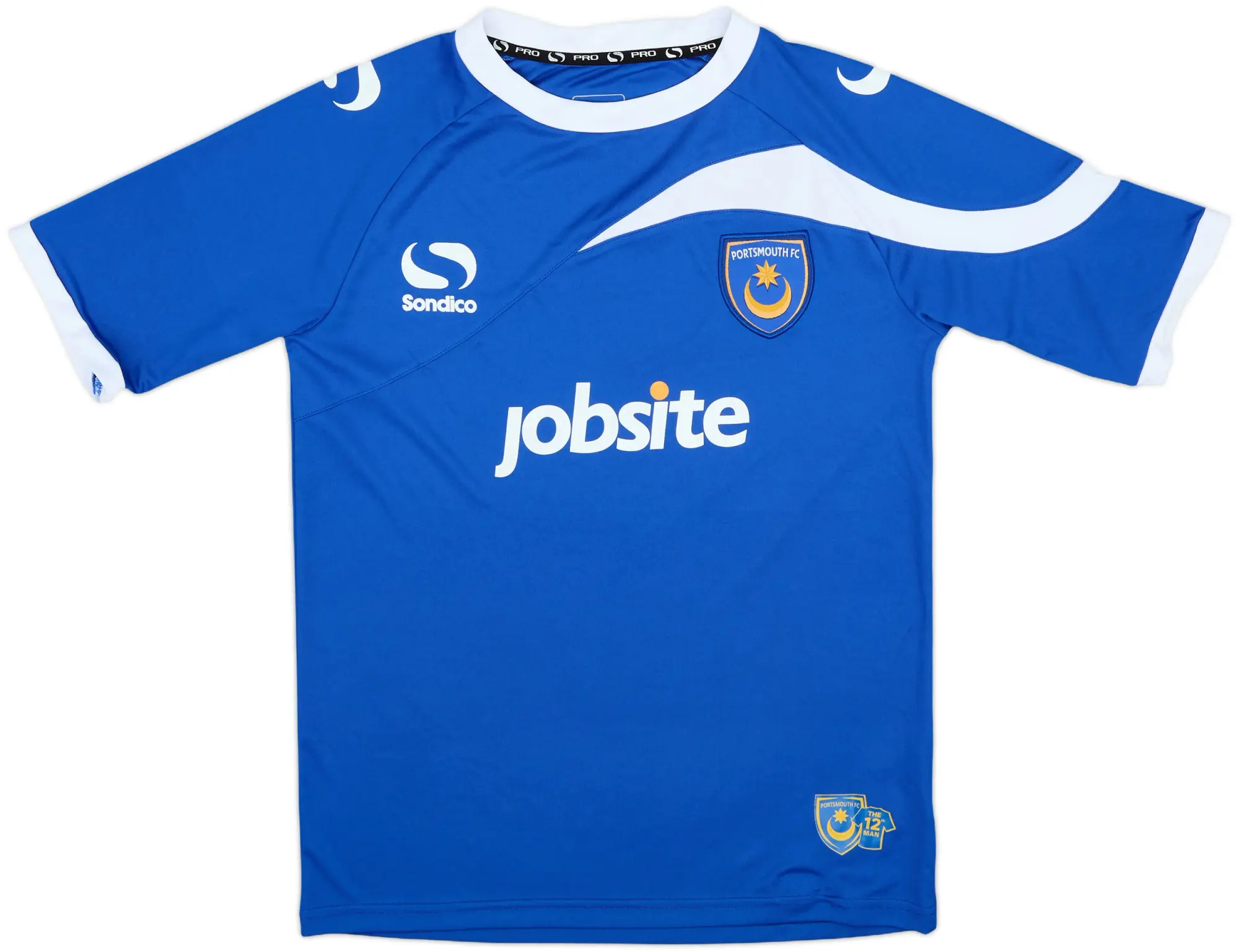 2013-14 Portsmouth Home Shirt - 9/10 - (XL.Boys)