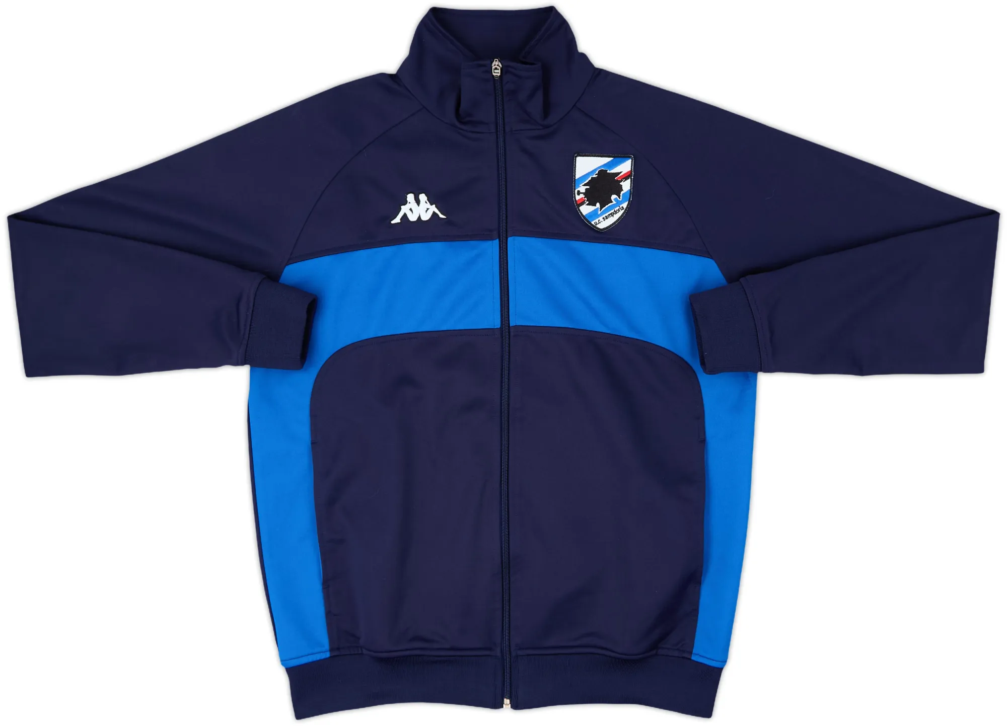 2008-09 Sampdoria Kappa Track Jacket - 8/10 - (L)