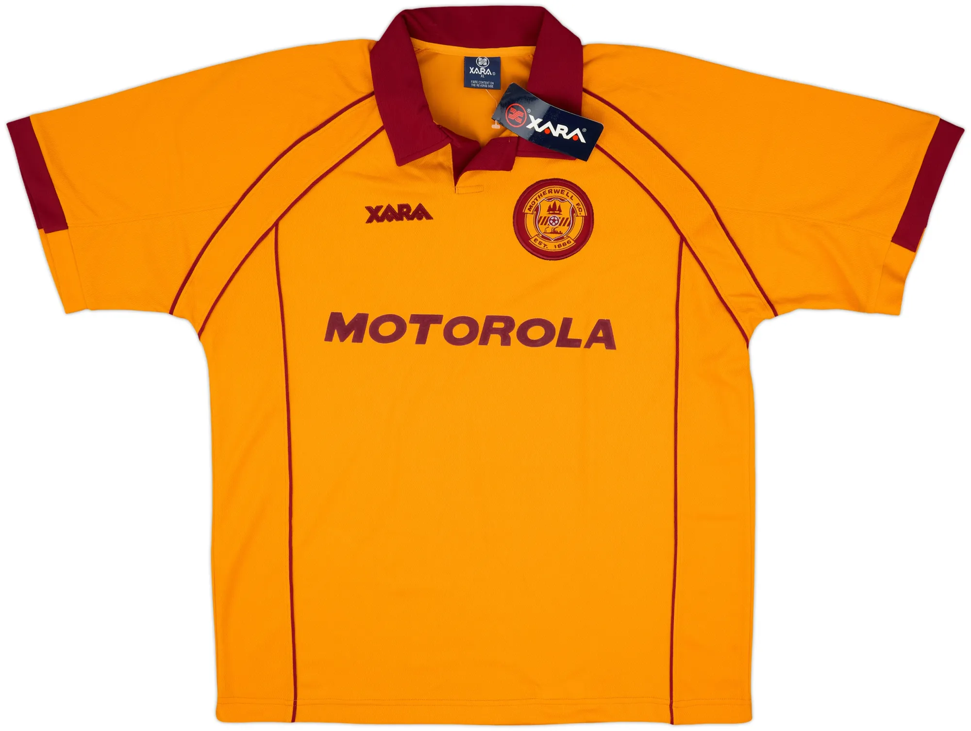 Home Motherwell Mens SS Home Shirt 2000/02