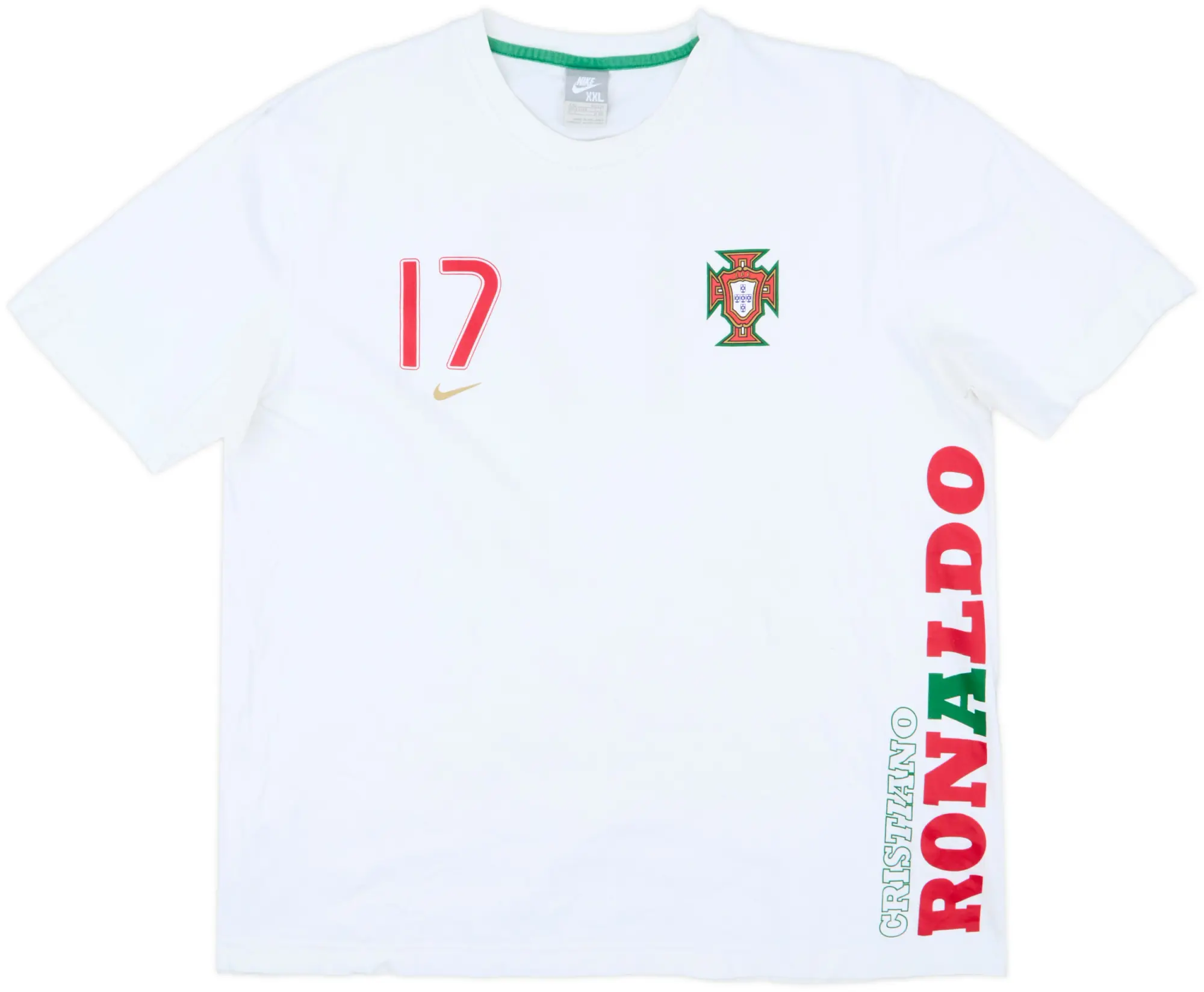 Nike Portugal Mens SS Home Shirt 2008