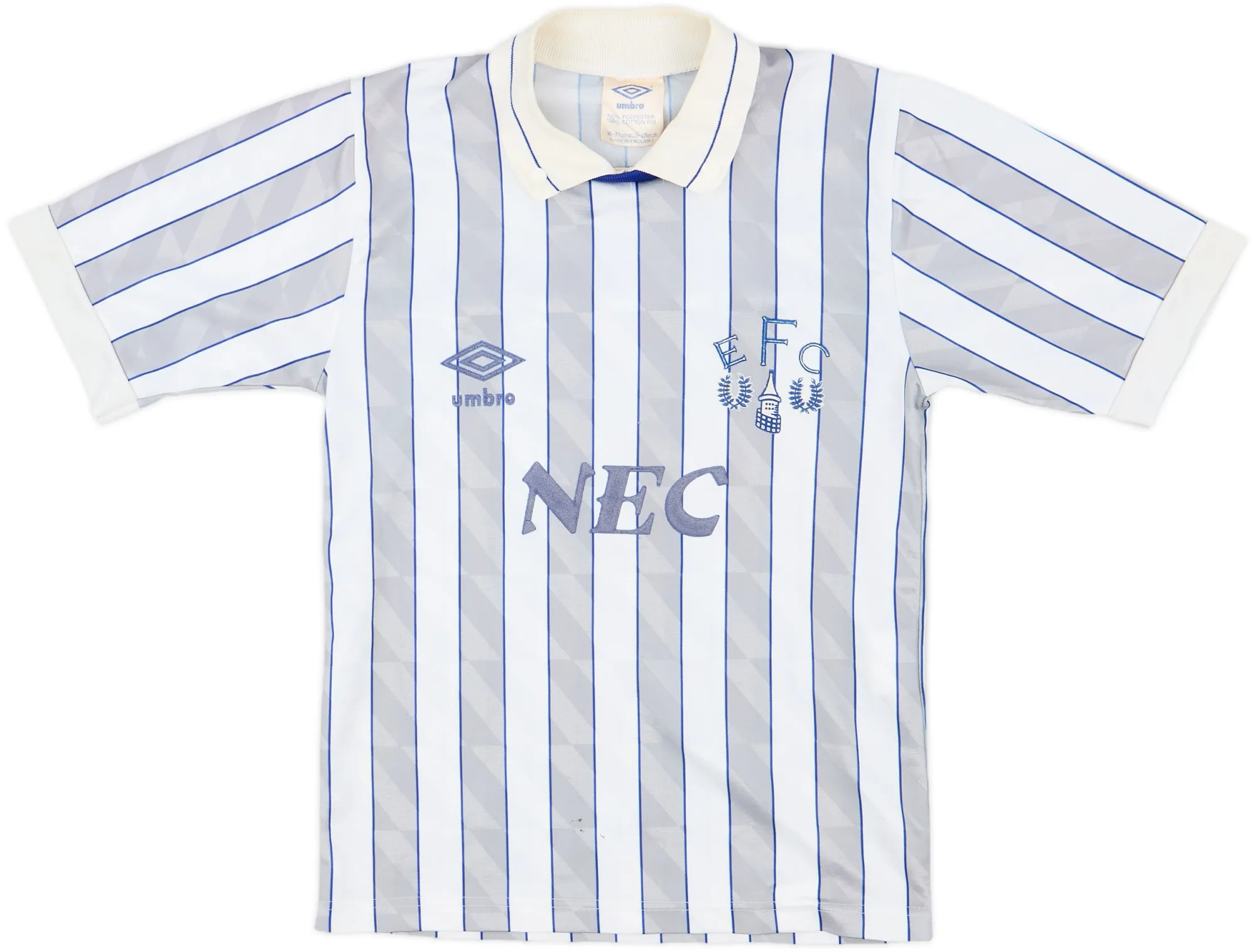 Umbro Everton Boys SS Away Shirt 1988/90