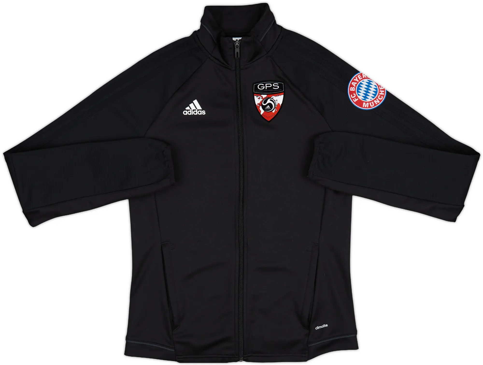 2017-18 Bayern Munich Global Premier Soccer adidas Track Jacket - 8/10 - (Women's S)