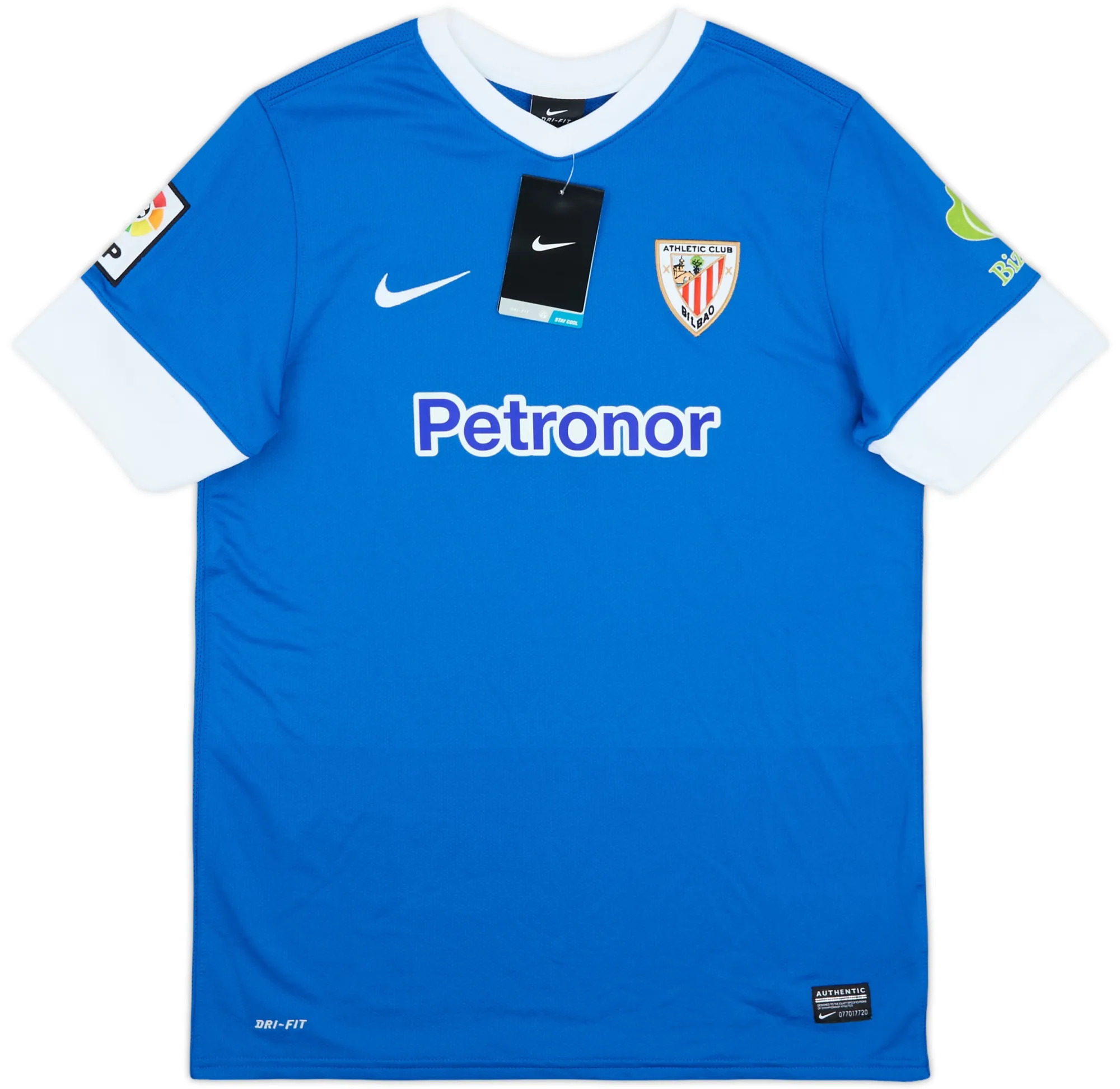 Nike Athletic Bilbao Boys SS Away Shirt 2013/14
