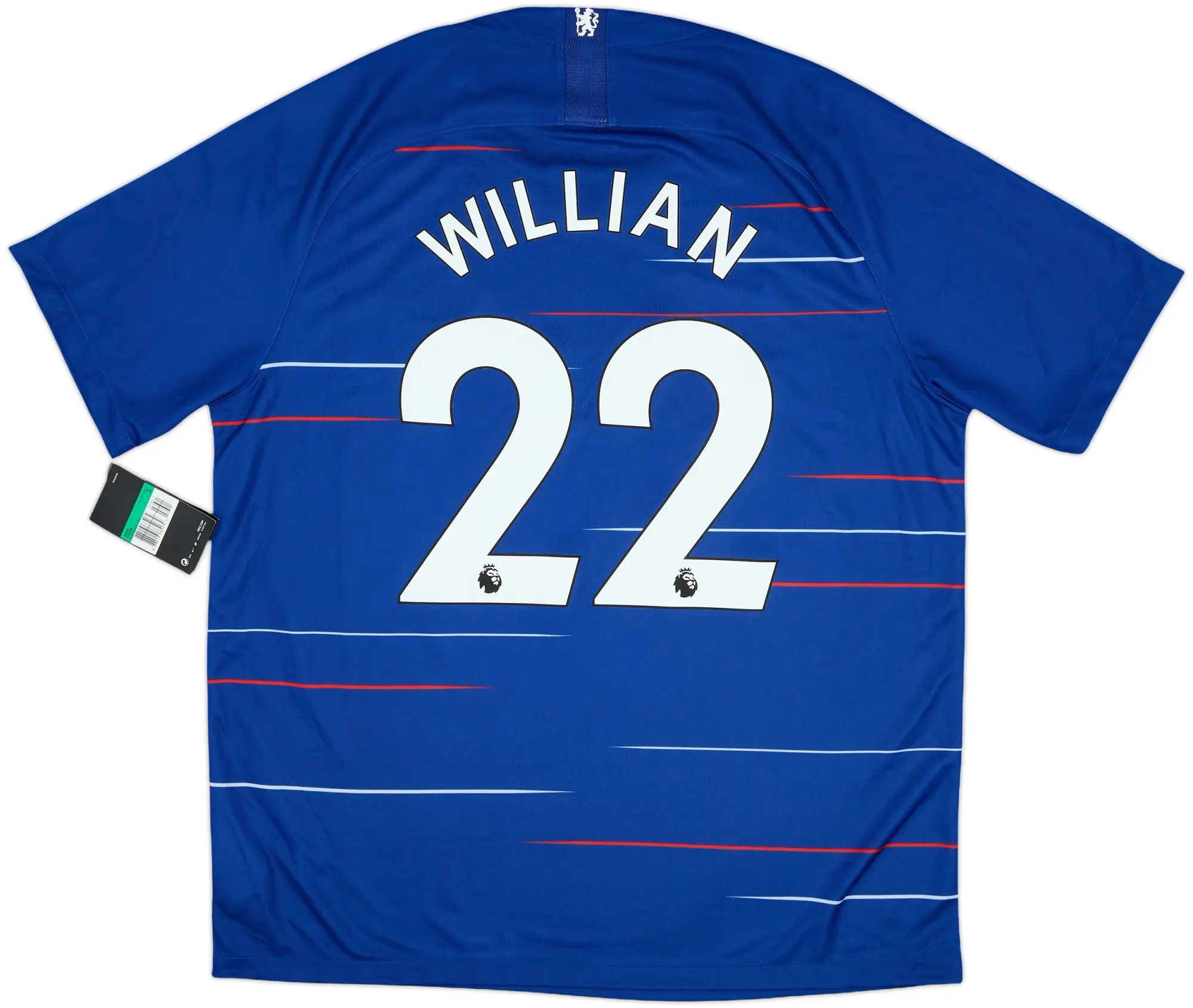 2018-19 Chelsea Home Shirt Willian #22 (XL)