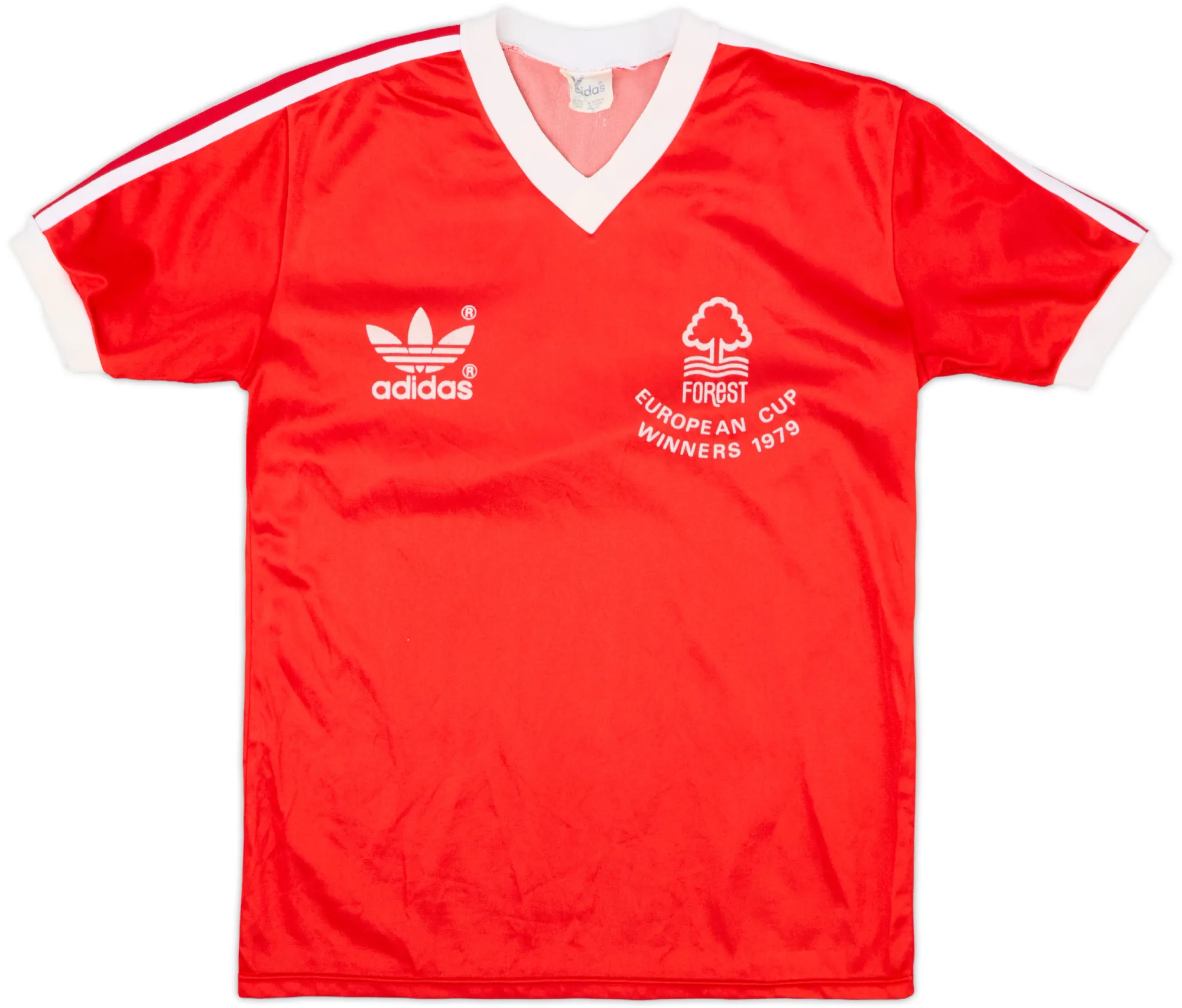 adidas Nottingham Forest Mens SS Home Shirt 1980/81