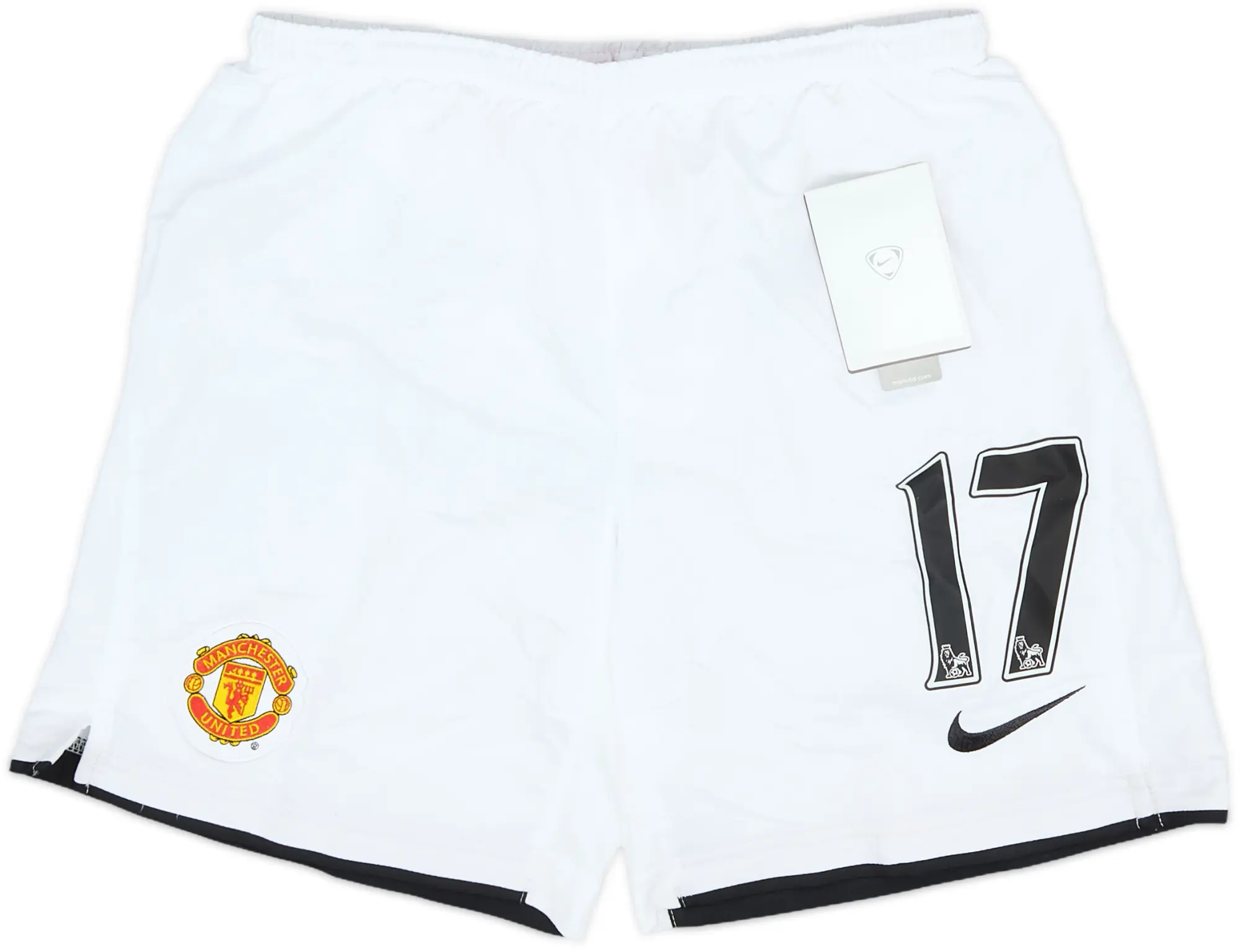 2007-09 Manchester United Home Shorts #17 (Nani) (S.Boys)
