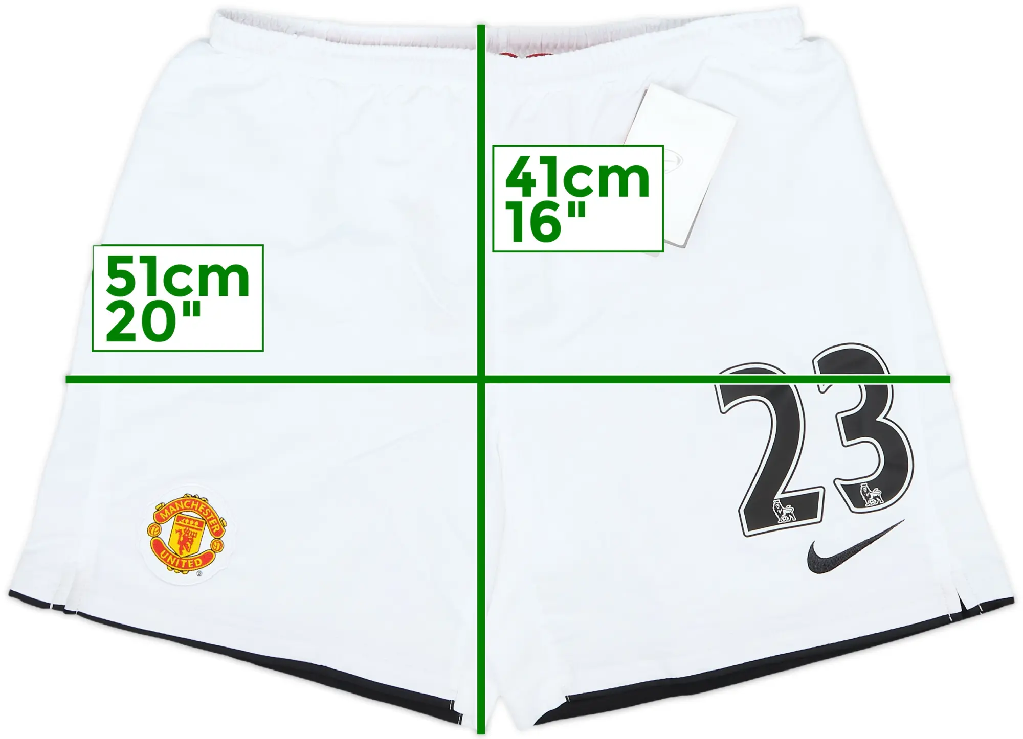 2007-09 Manchester United Home Shorts #23 (Evans) (L.Boys)