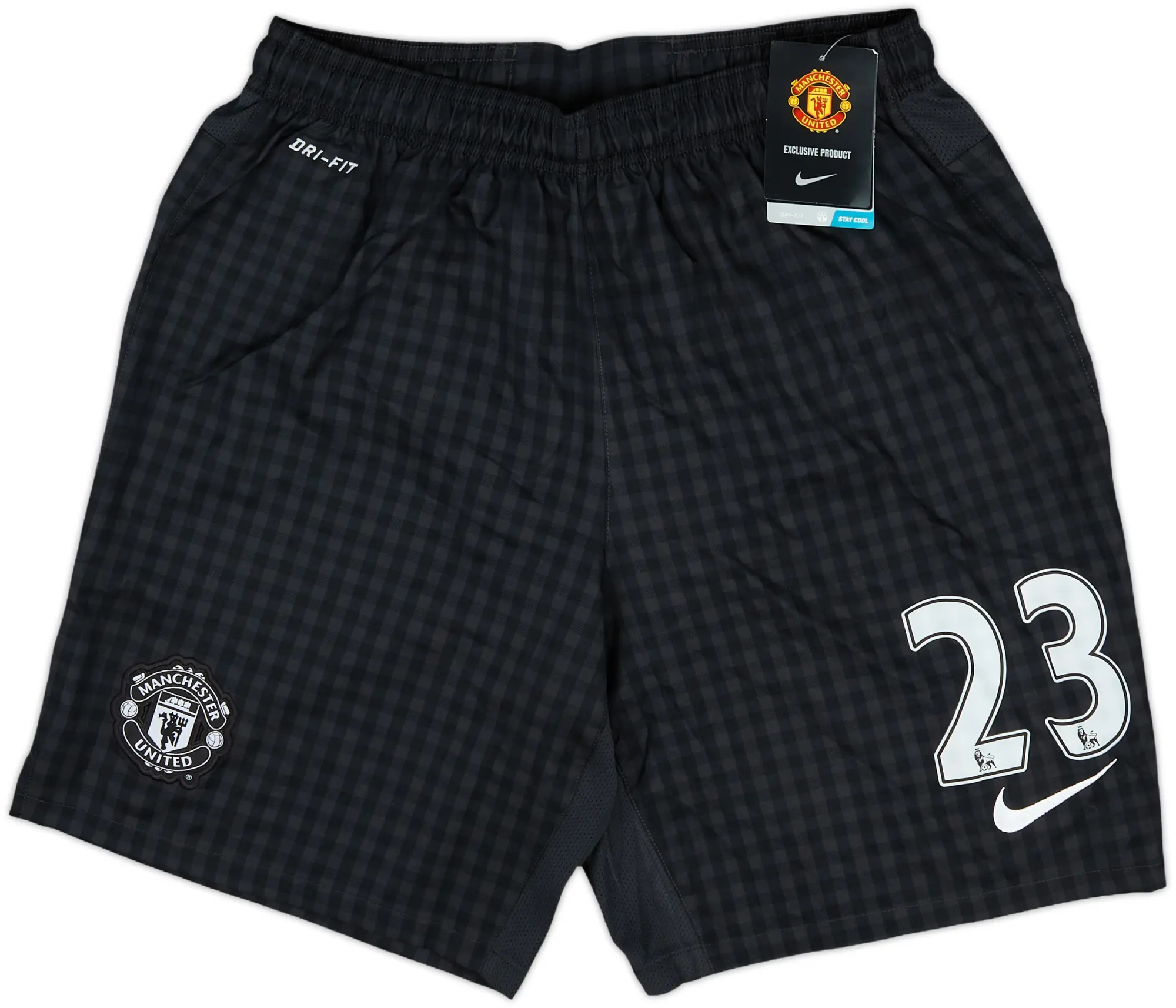 2012-13 Manchester United Away Shorts #23 (Cleverley) (L)