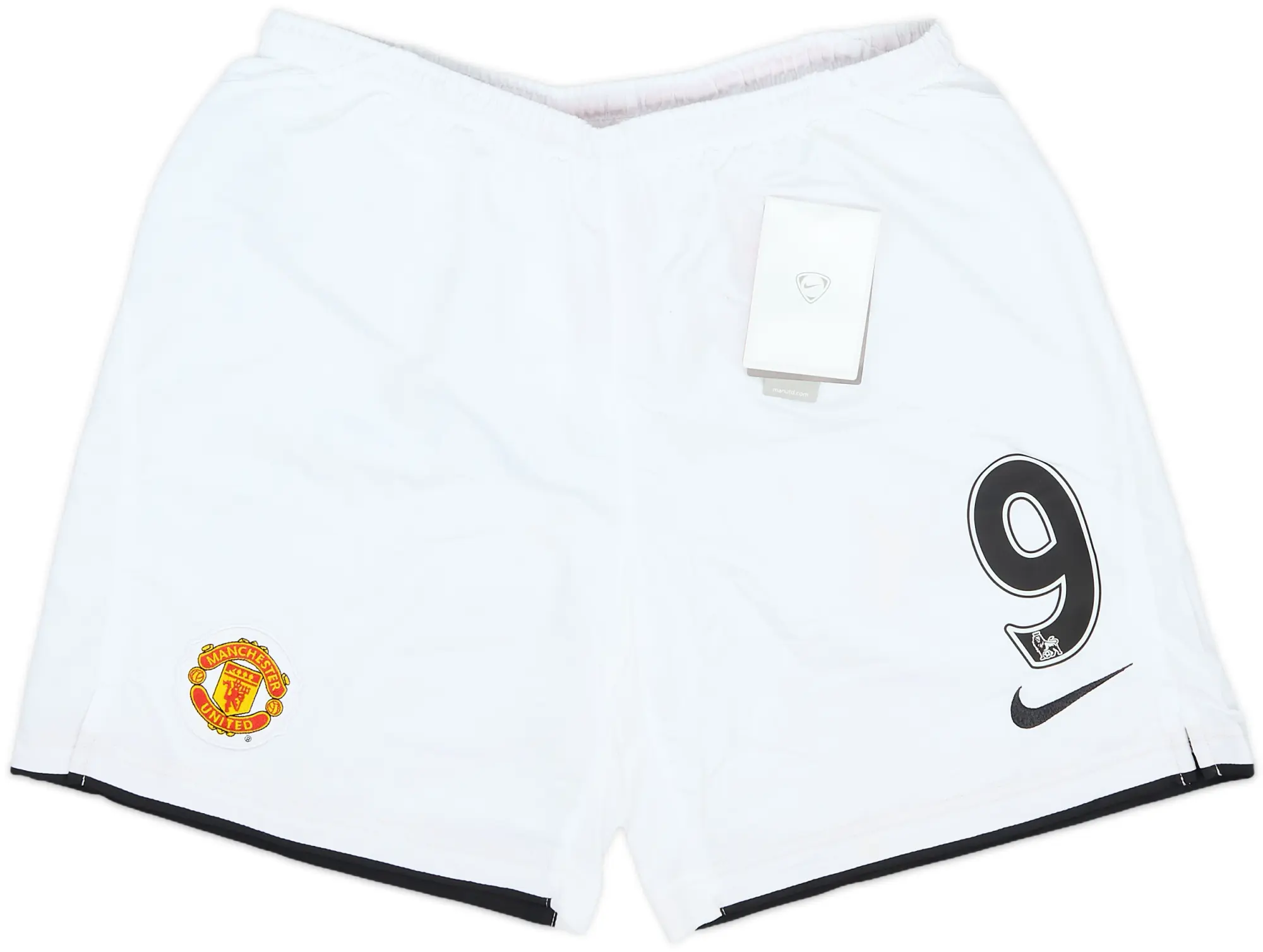 2007-09 Manchester United Home Shorts #9 (Saha) (L.Boys)