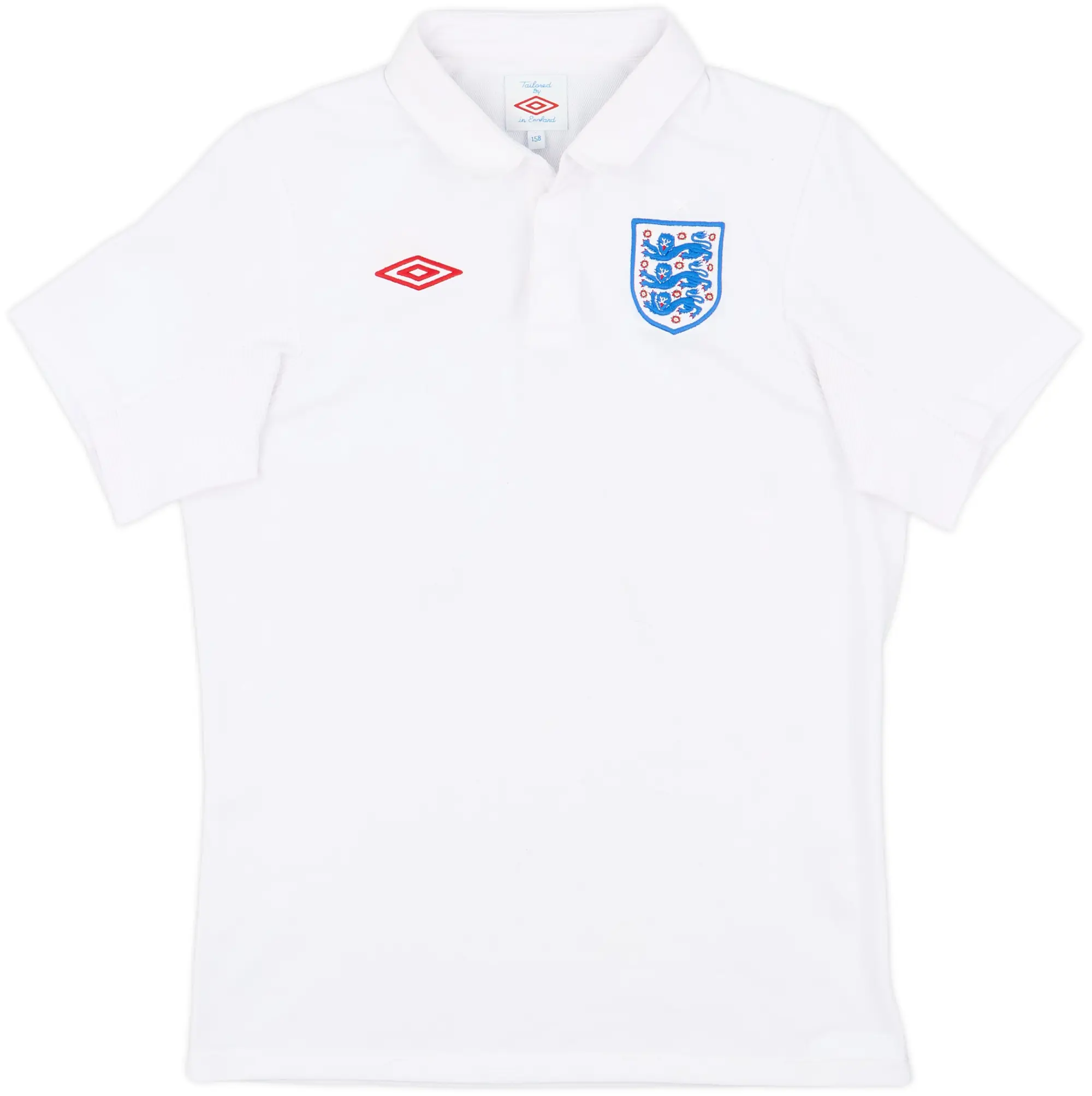 2009-10 England Home Shirt - 7/10 - (L.Boys)