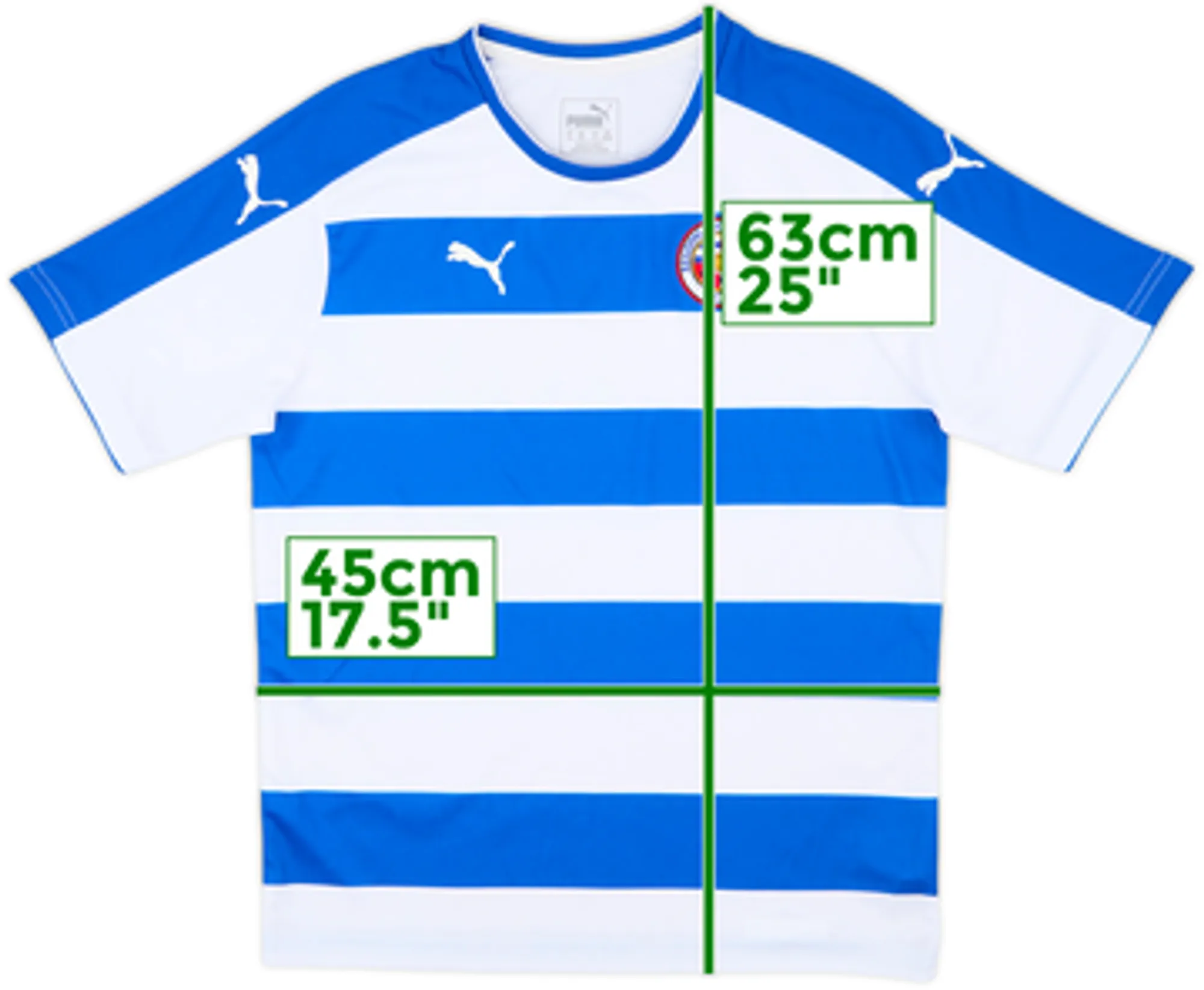 Puma Reading Boys SS Home Shirt 2015/16