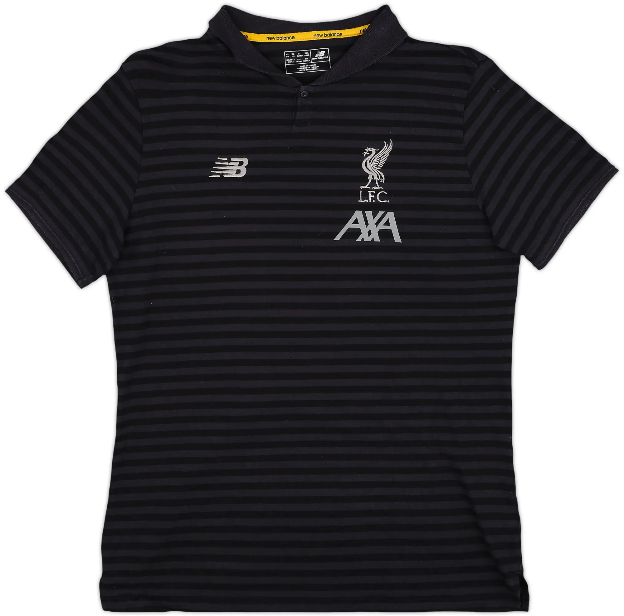 2018-19 Liverpool New Balance Polo Shirt - 9/10 - (XL)