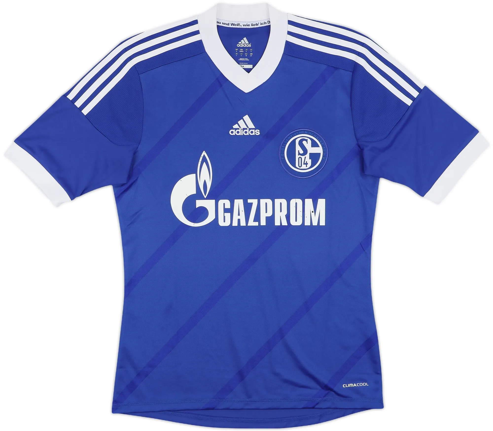 adidas Schalke 04 Mens SS Home Shirt 2012/14