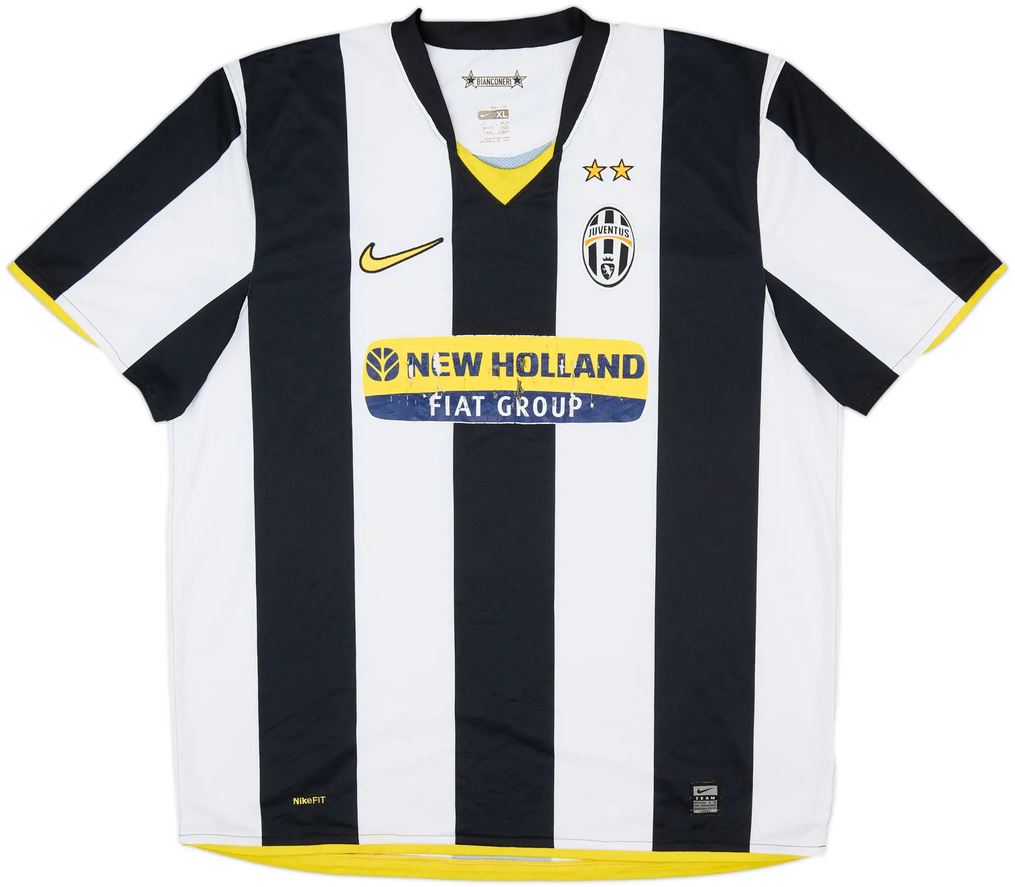 2008-09 Juventus Home Shirt Amauri #8 - 6/10 - (L)