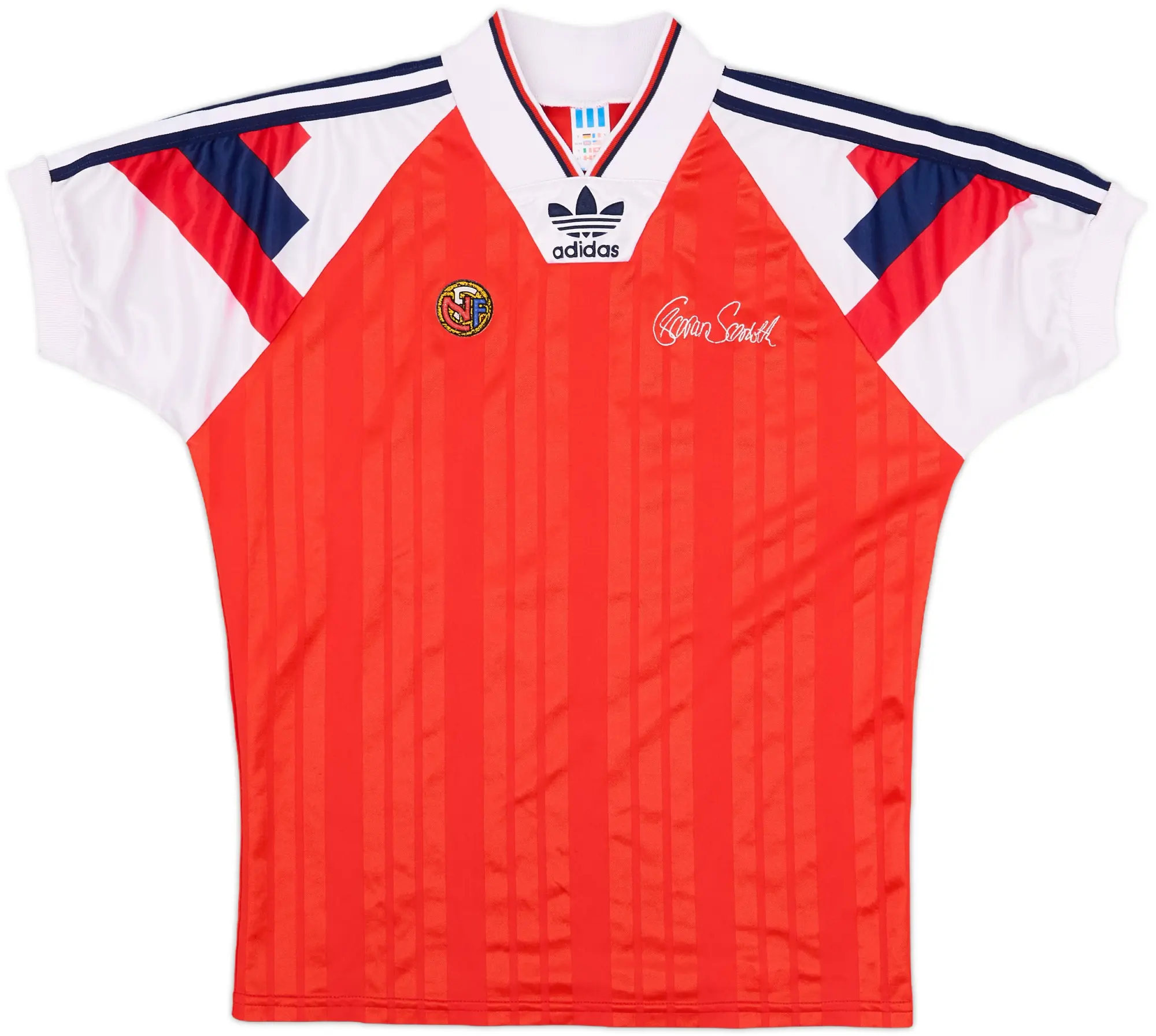 1992-94 Norway 'Goran Sørloth' Home Shirt #10 - 6/10 - (S)
