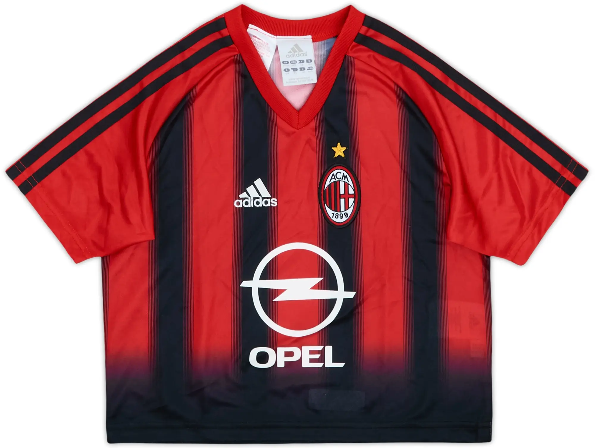 2004-05 AC Milan Home Shirt - 10/10 - (4-5 Years)