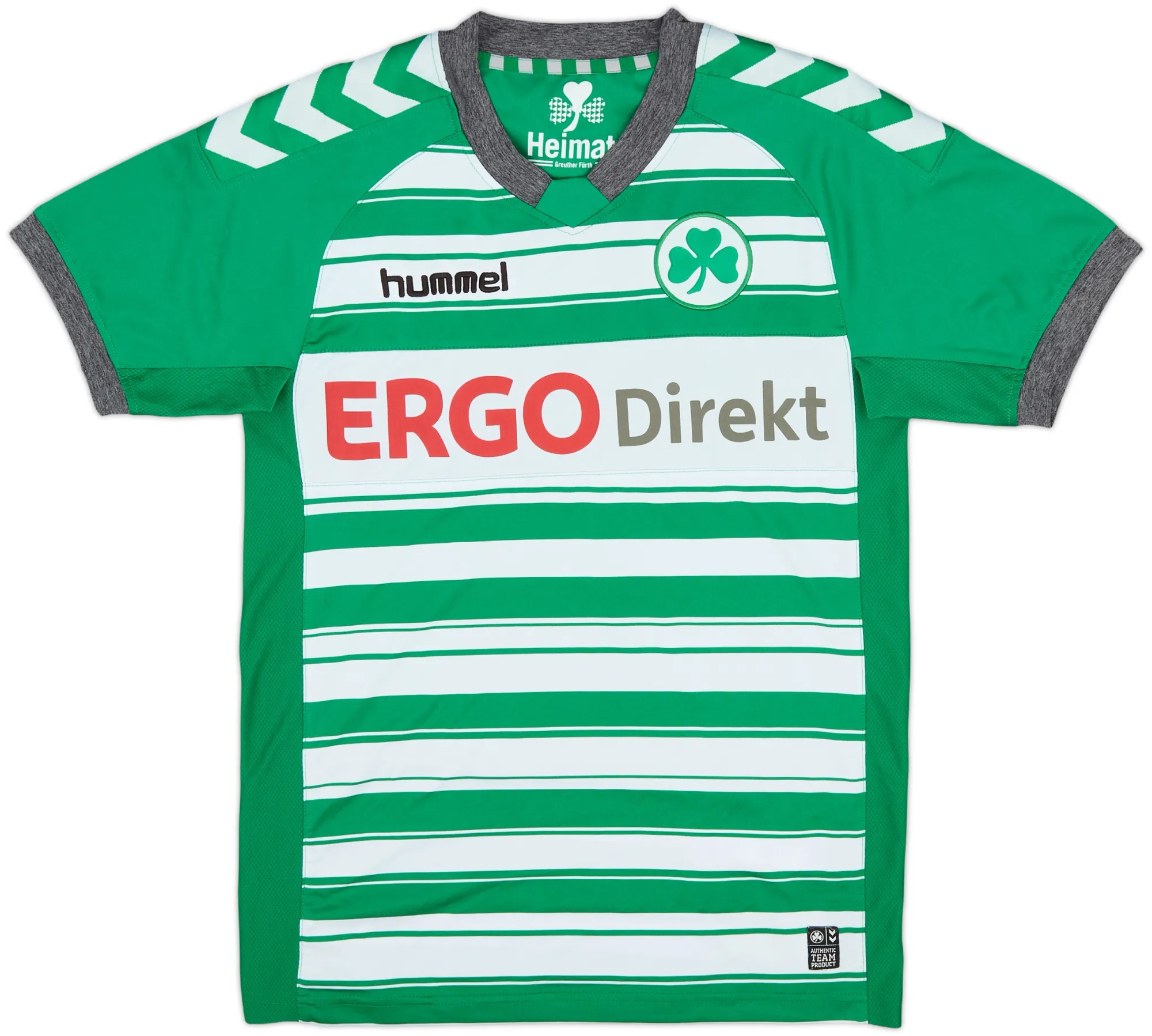 Hummel Greuther Furth Mens SS Home Shirt 2013/14