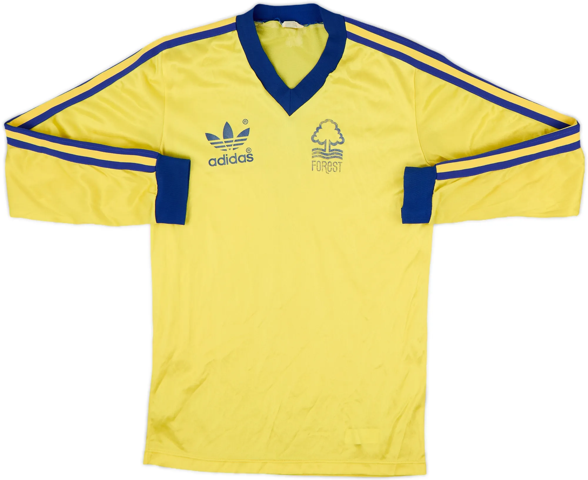 adidas Nottingham Forest Mens LS Away Shirt 1977/78