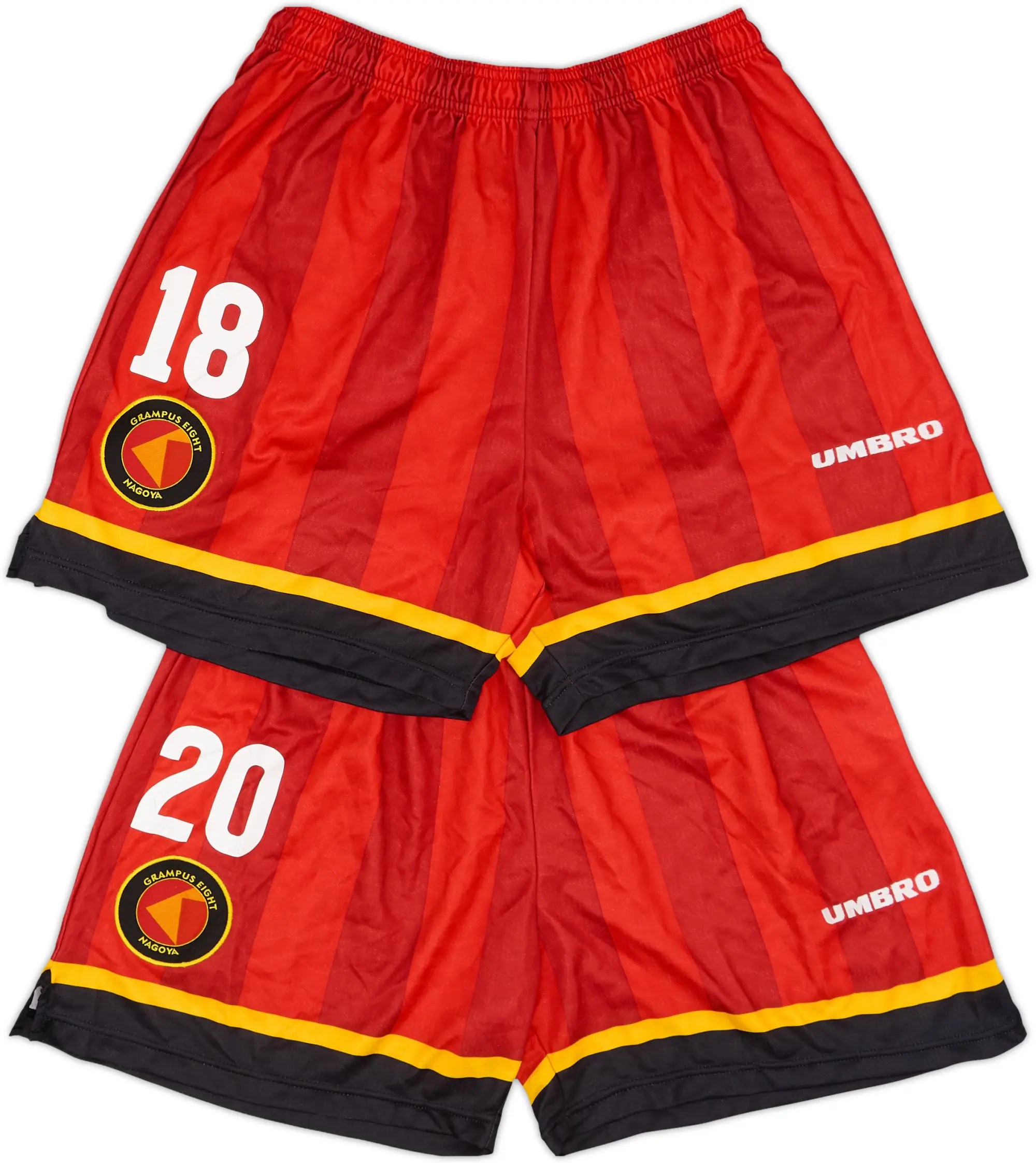 1997 Nagoya Grampus Eight Player Issue Home Shorts - 7/10 - (M)