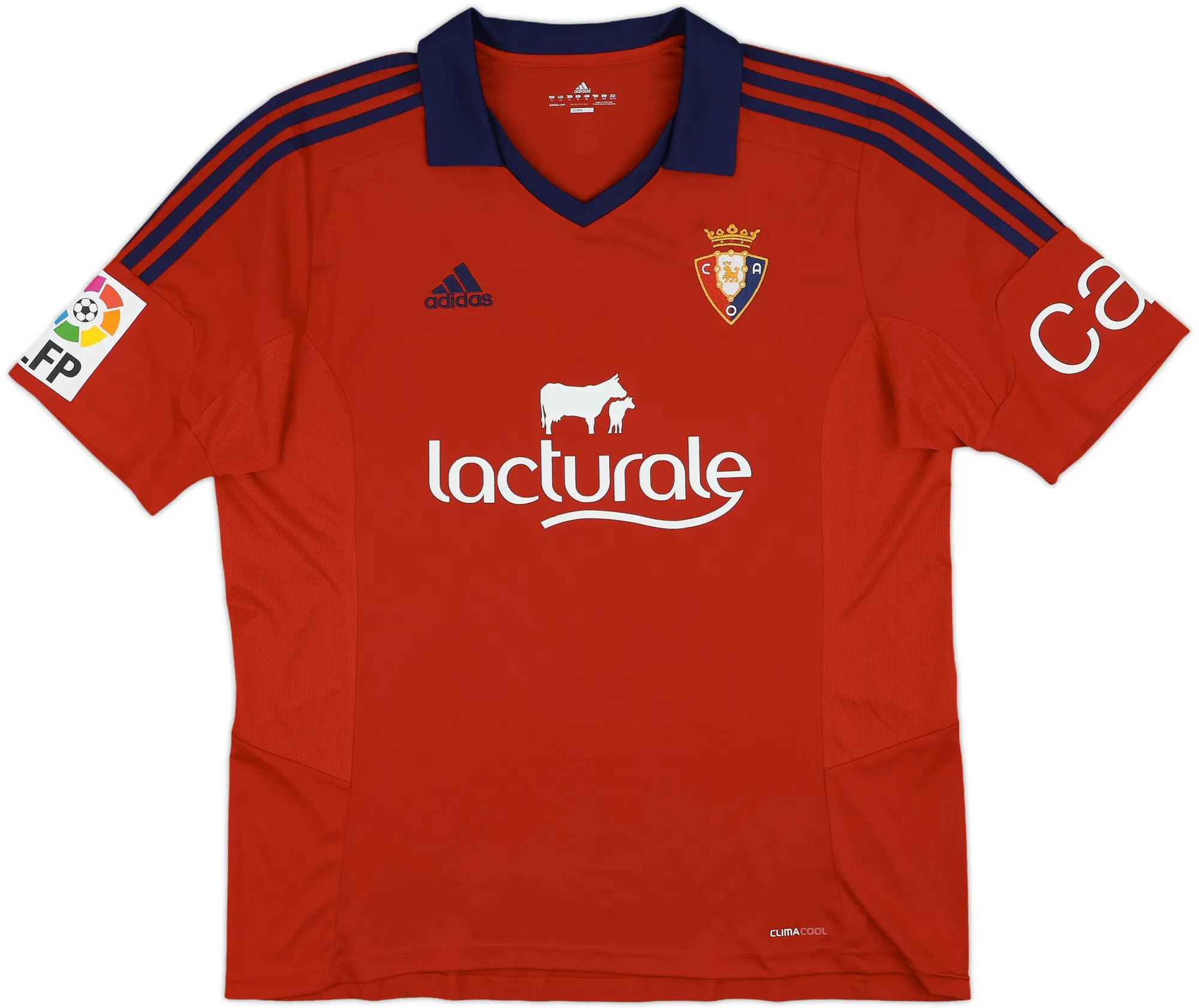 adidas Osasuna Mens SS Home Shirt 2013/14