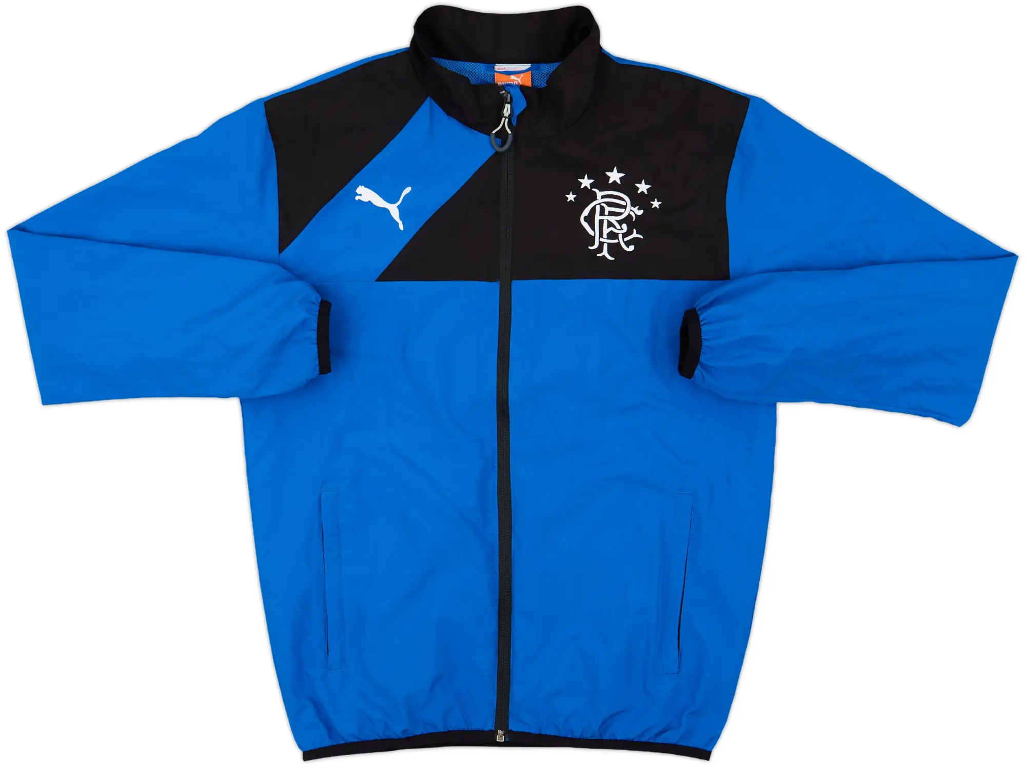 2015-16 Rangers Puma Track Jacket - 8/10 - (S)