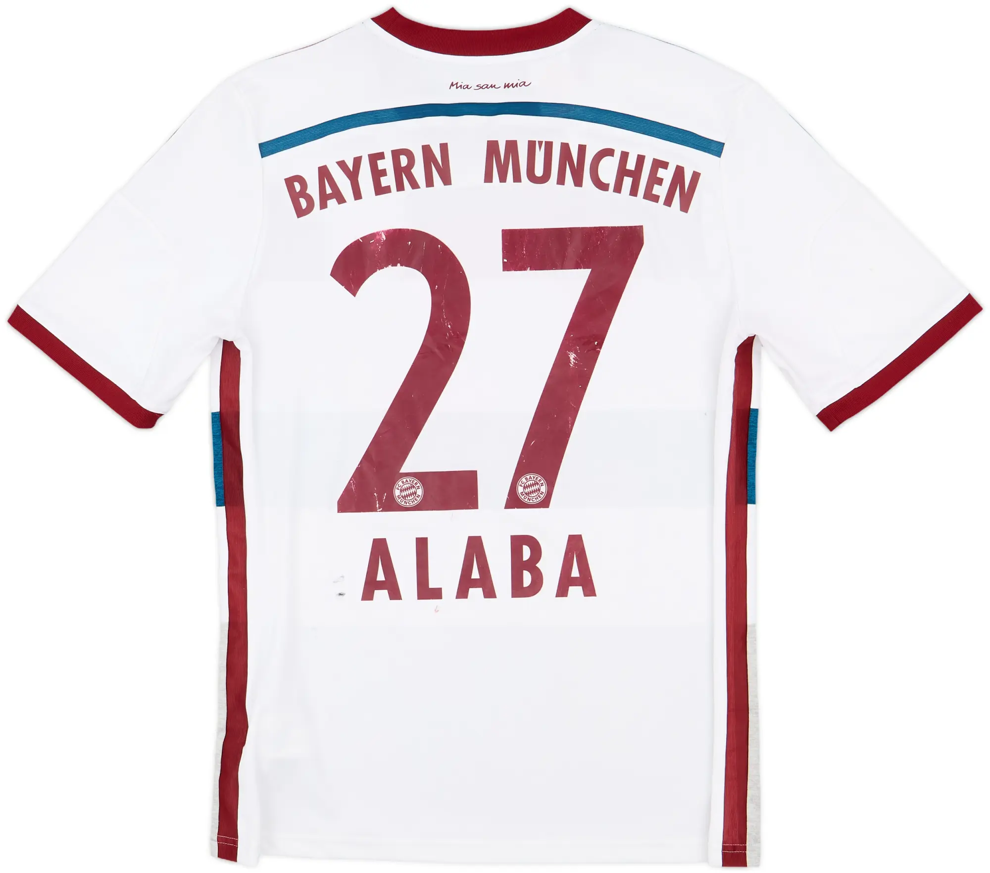 adidas Bayern Munich Boys SS Away Shirt 2014/15