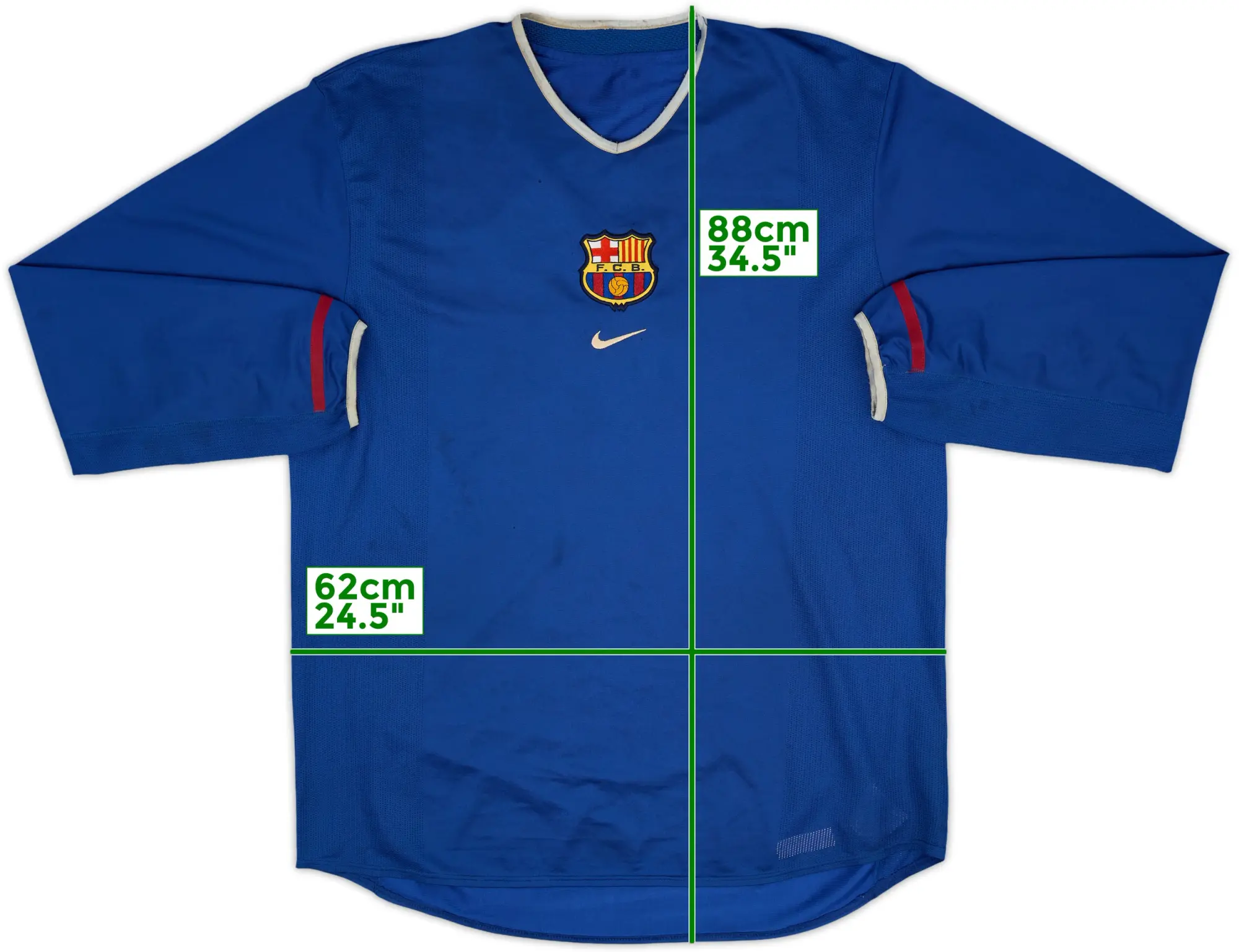 Nike Barcelona Mens LS Third Shirt 2001/02