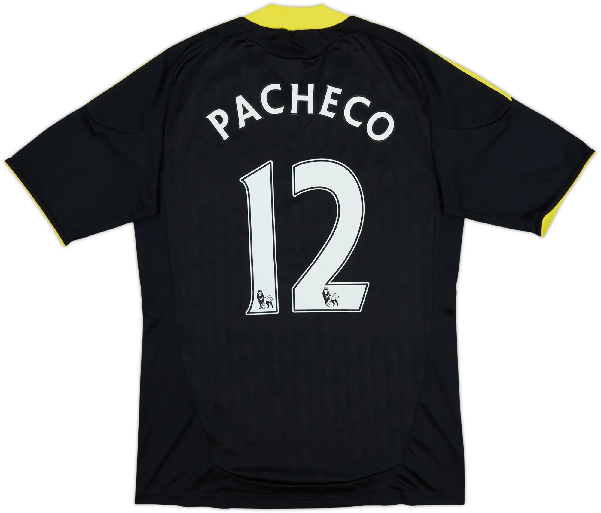 2010-11 Liverpool Third Shirt Pacheco #12 - 9/10 - (S)