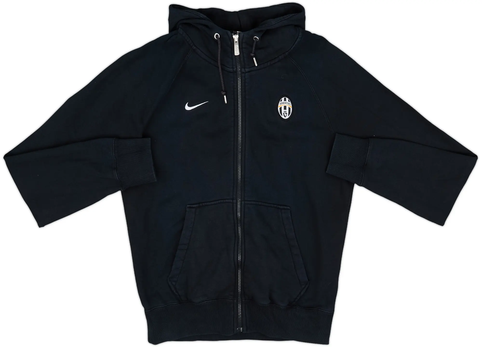 2010-11 Juventus Nike Hooded Track Jacket - 7/10 - (S)