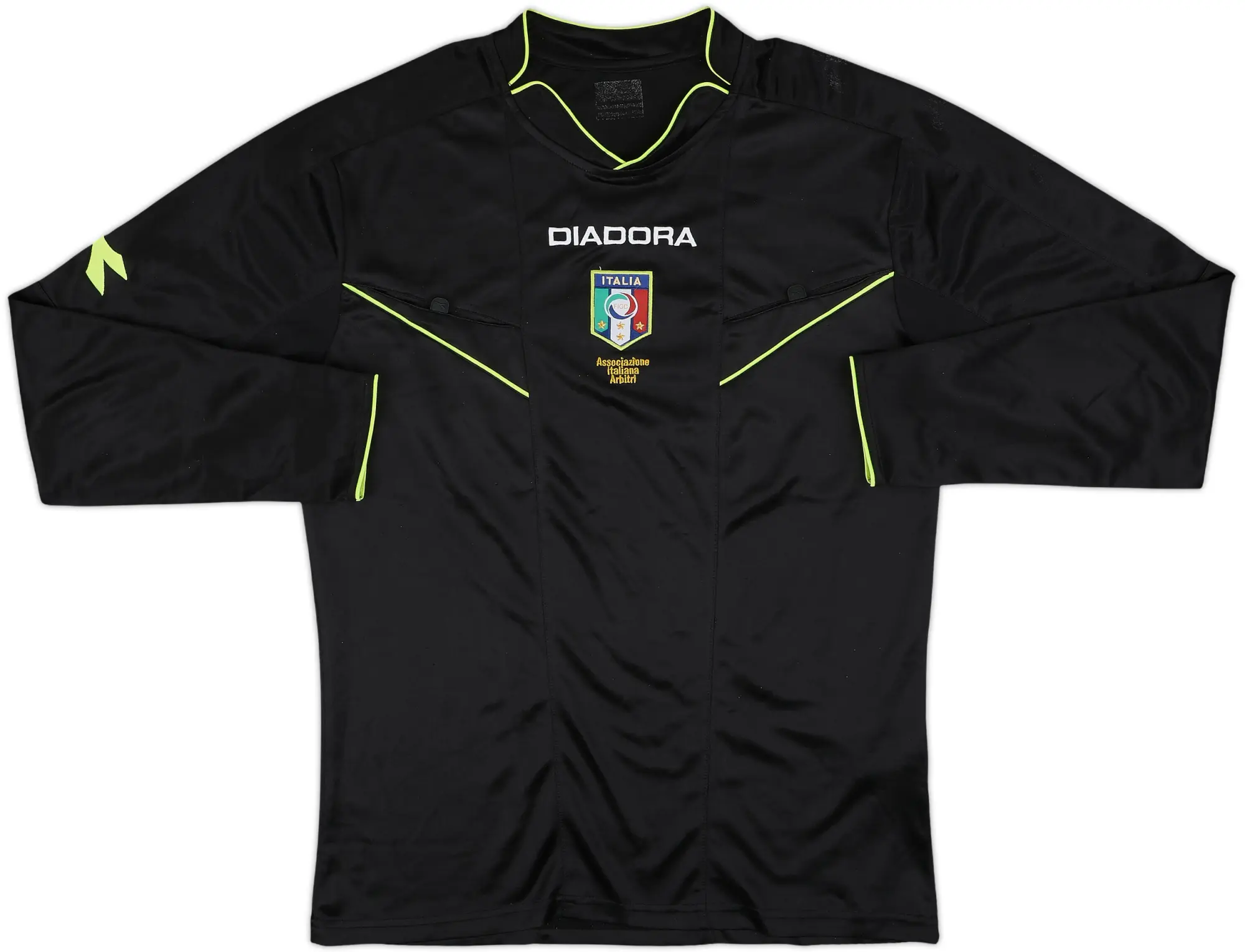 2010s Italy Diadora Referee L/S Shirt - 6/10 - (L)