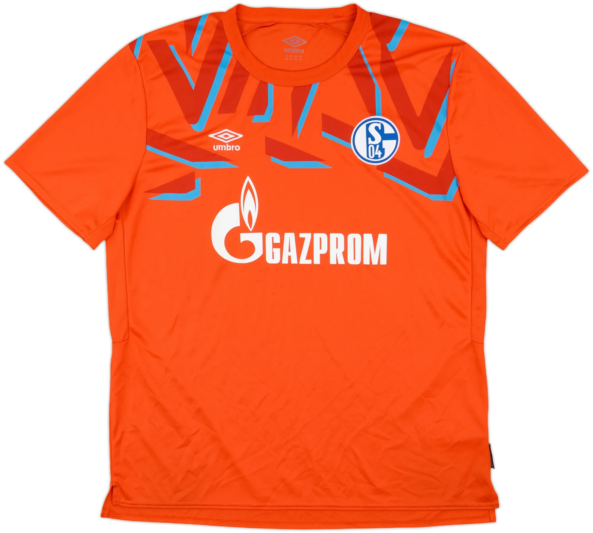 Umbro Schalke 04 Mens SS Goalkeeper Home Shirt 2019/20
