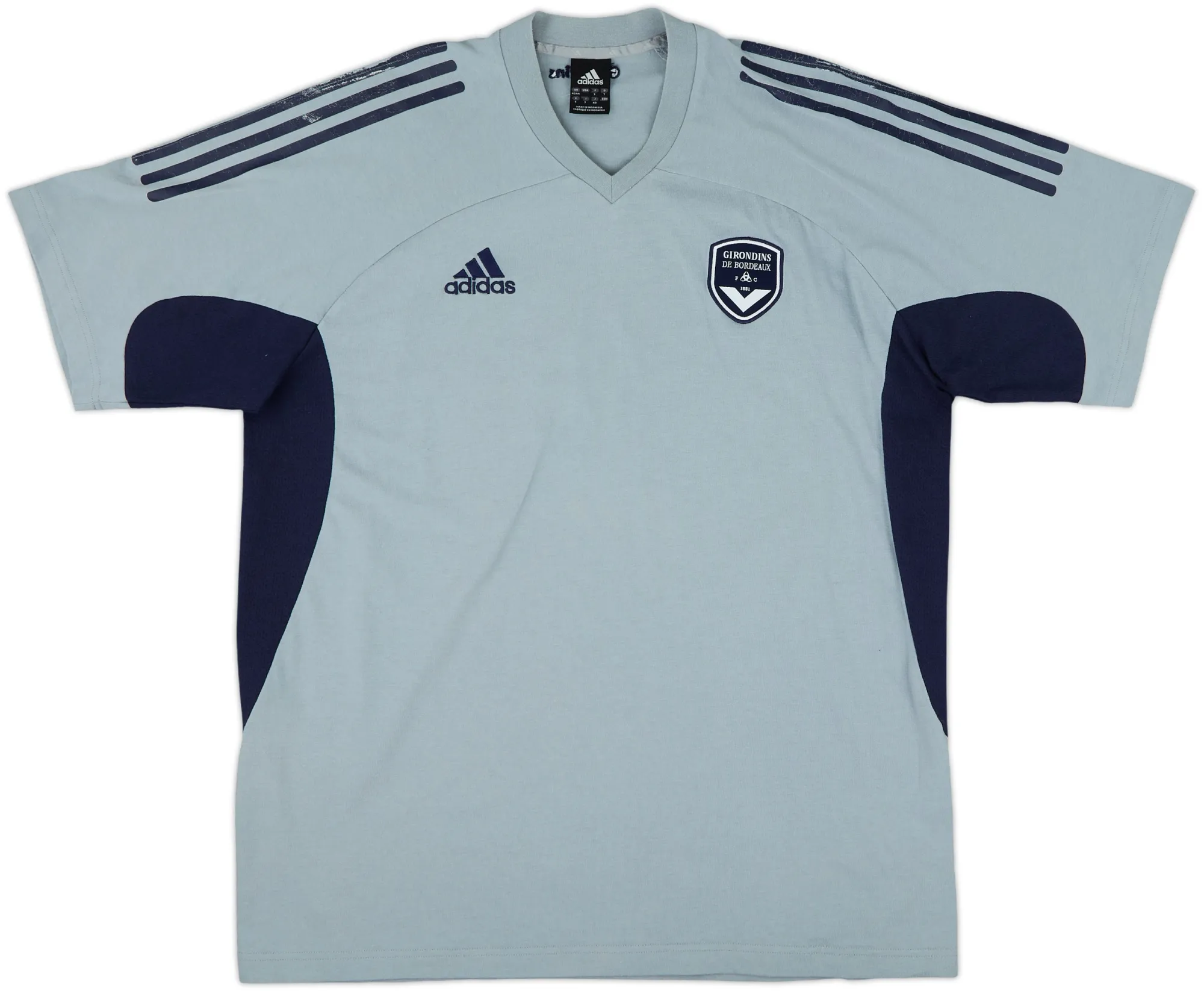 adidas Bordeaux Mens SS Home Shirt 2002/03